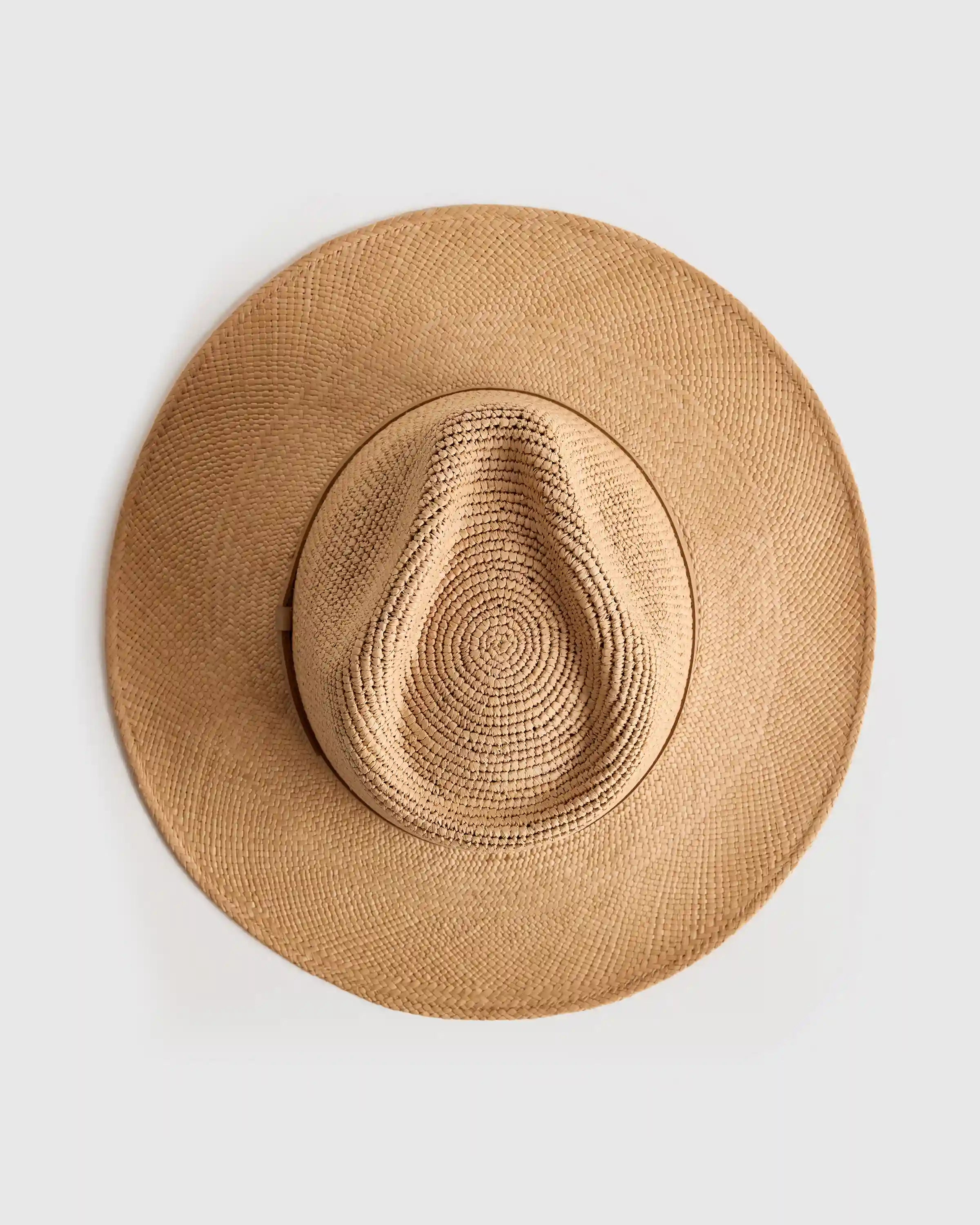Toquilla Straw Crochet Fedora