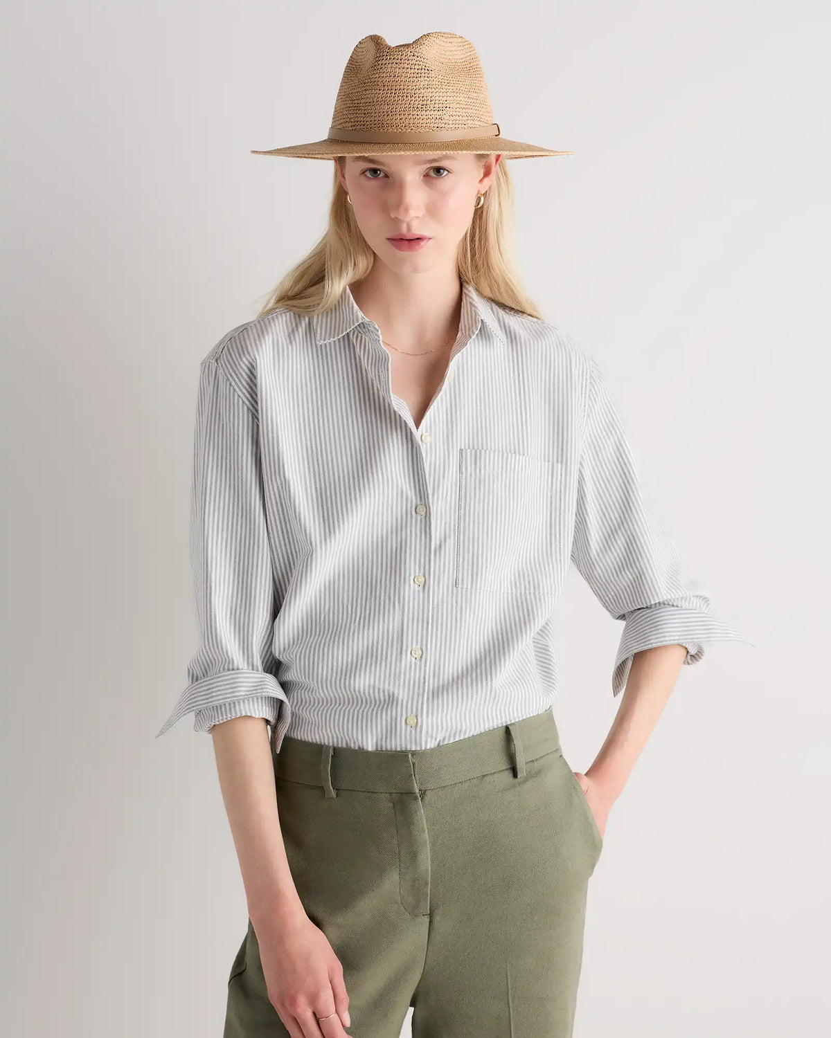 Toquilla Straw Crochet Fedora
