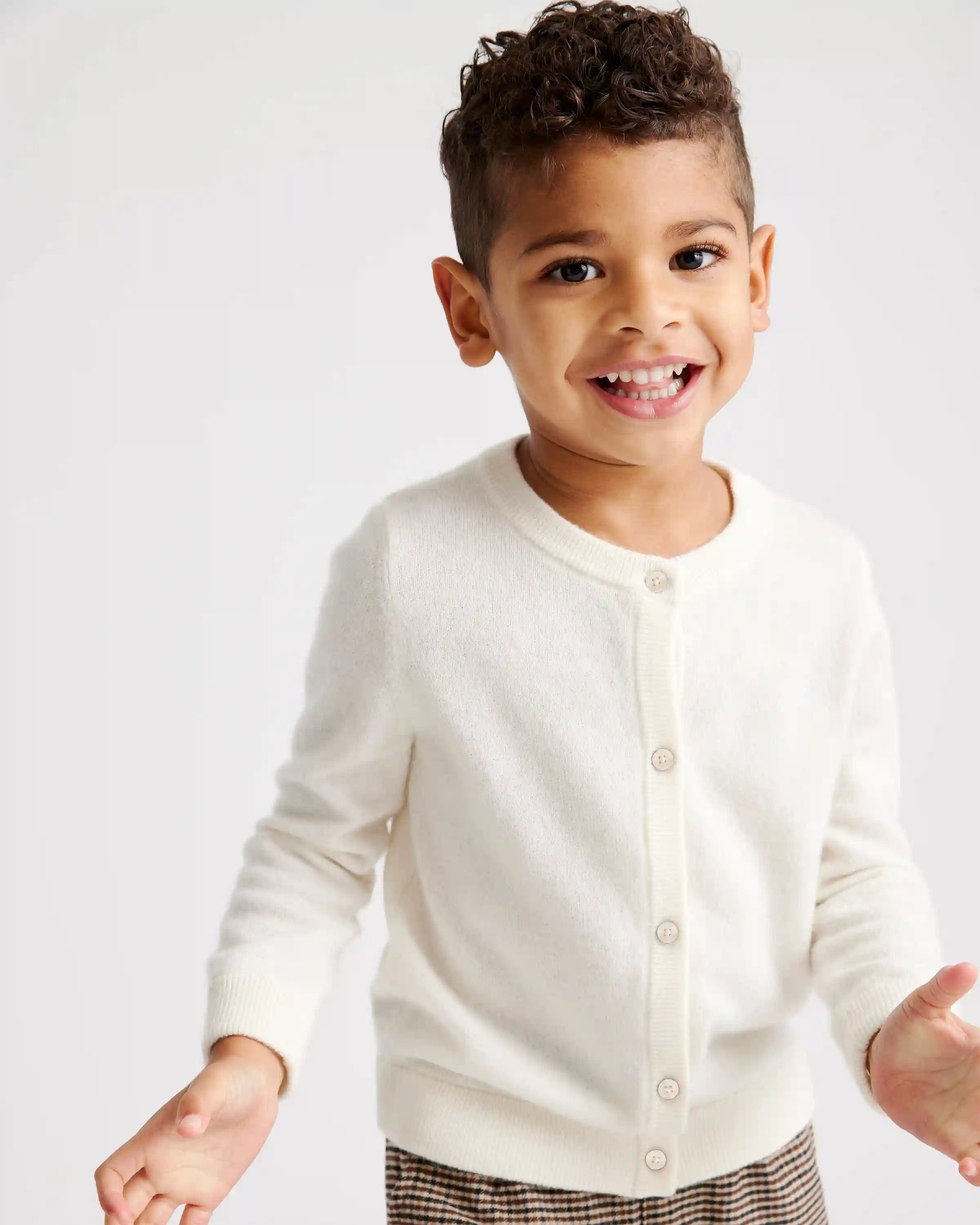 Washable Cashmere Cardigan