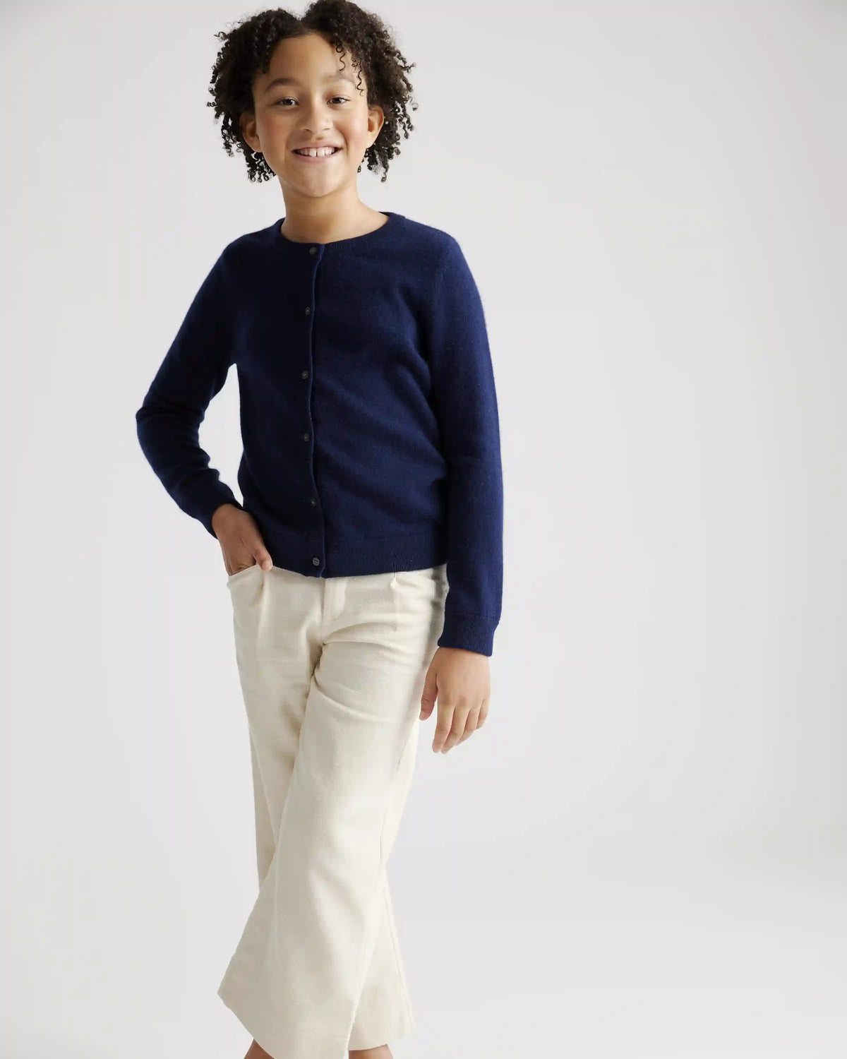 Washable Cashmere Cardigan