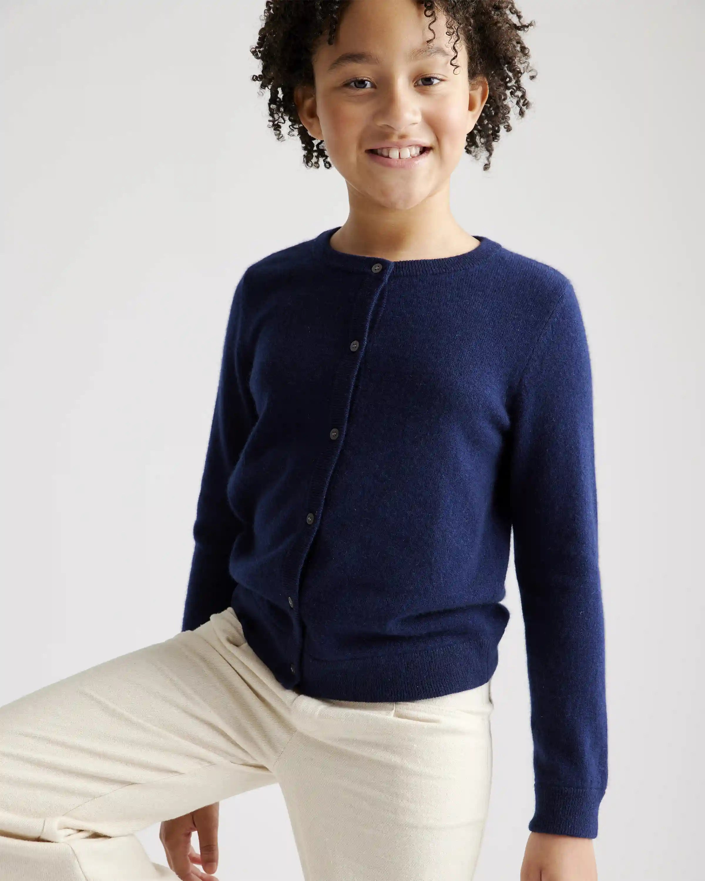Washable Cashmere Cardigan