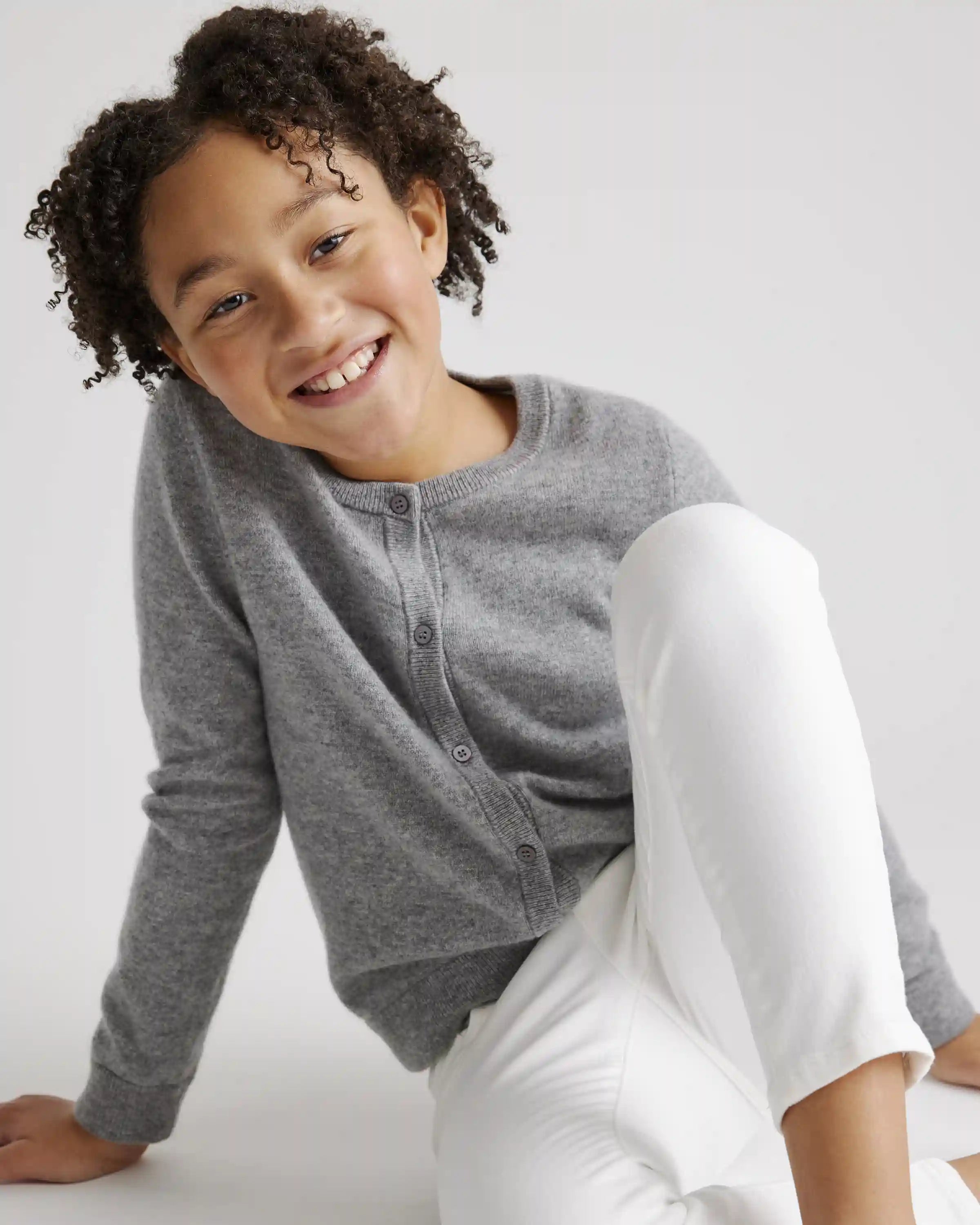 Washable Cashmere Cardigan
