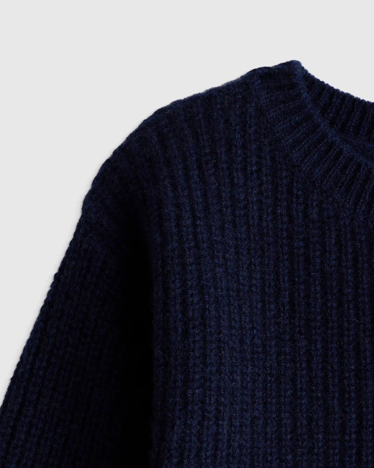 Washable Cashmere Fisherman Tunic Sweater