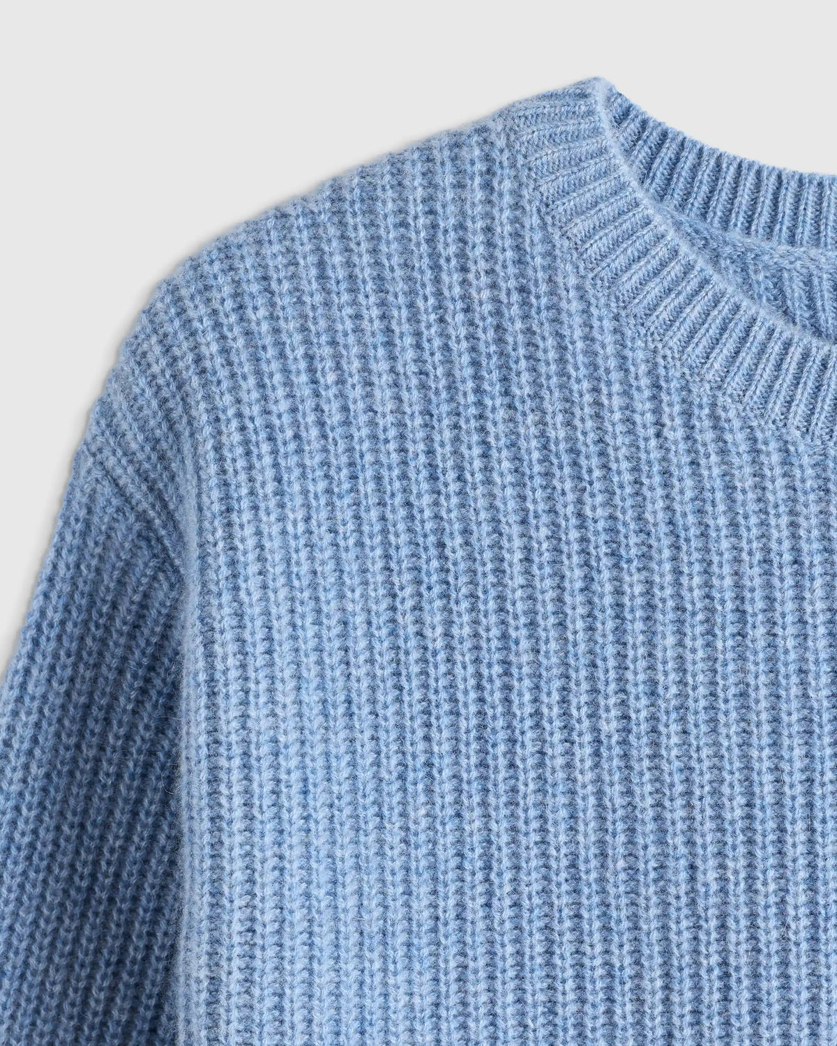 Washable Cashmere Fisherman Tunic Sweater