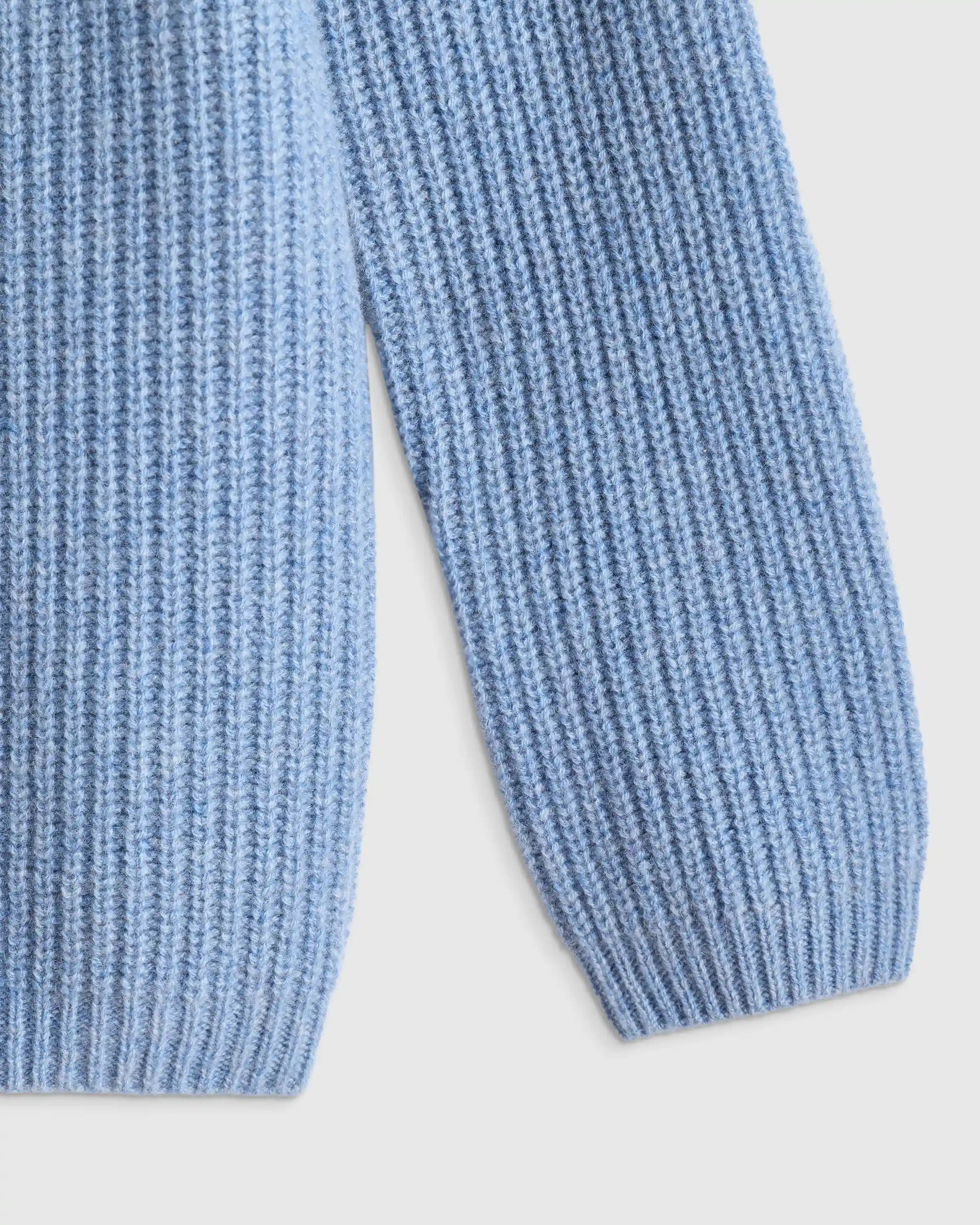 Washable Cashmere Fisherman Tunic Sweater
