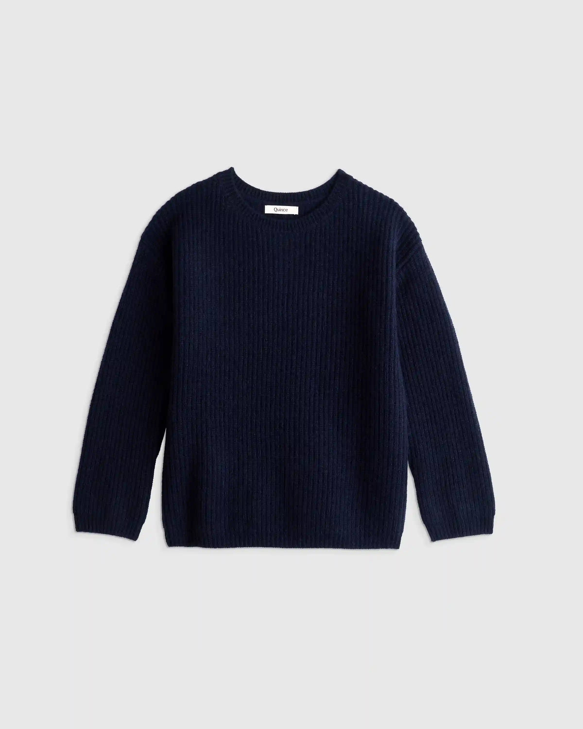 Washable Cashmere Fisherman Tunic Sweater