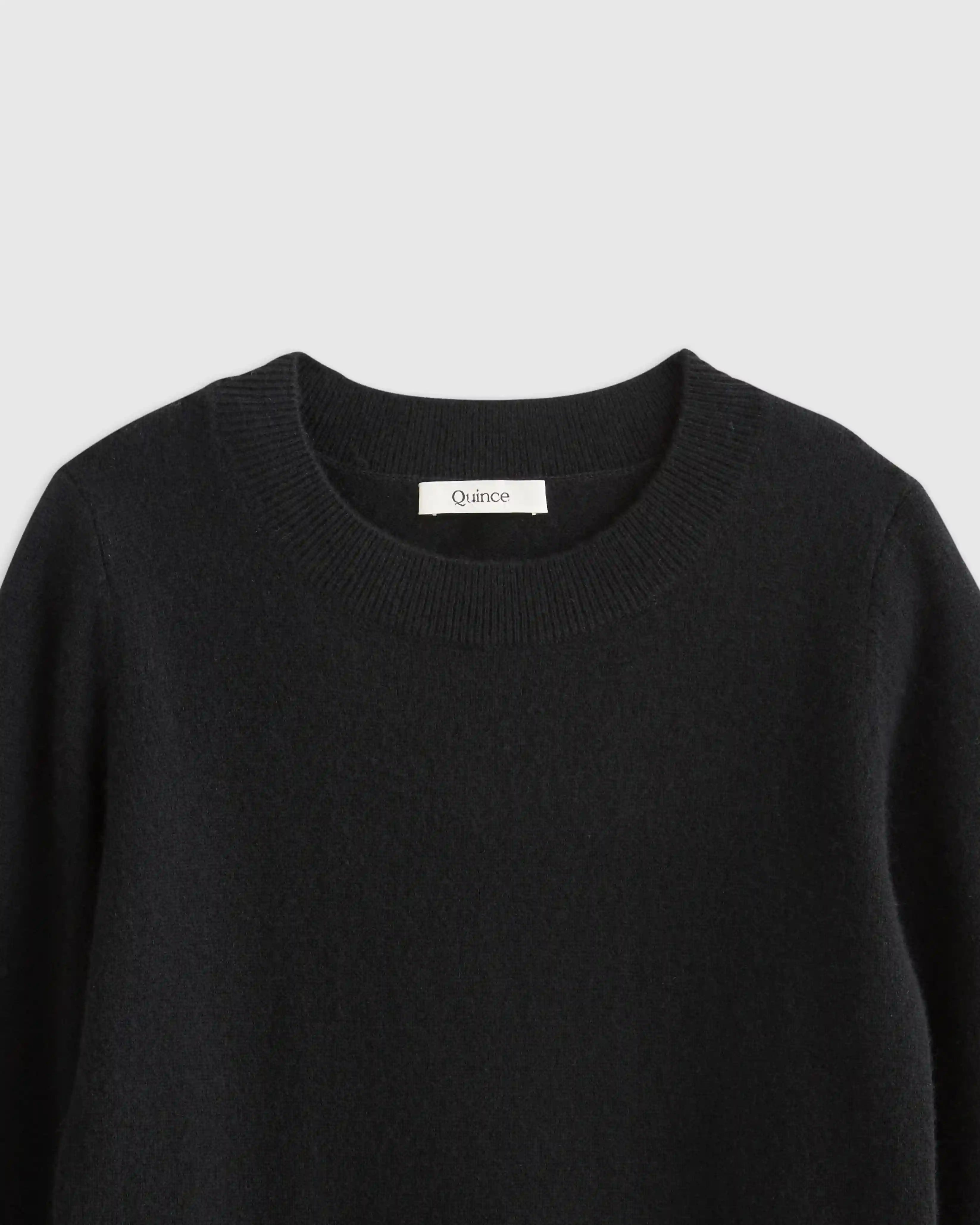Washable Cashmere Crewneck Sweater