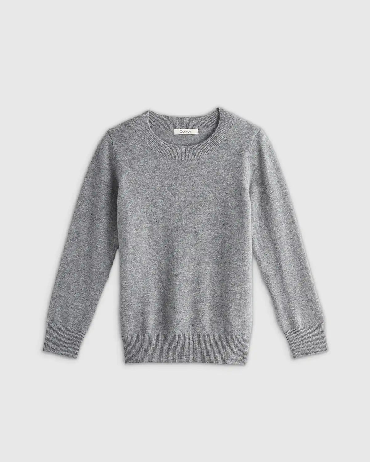 Washable Cashmere Crewneck Sweater