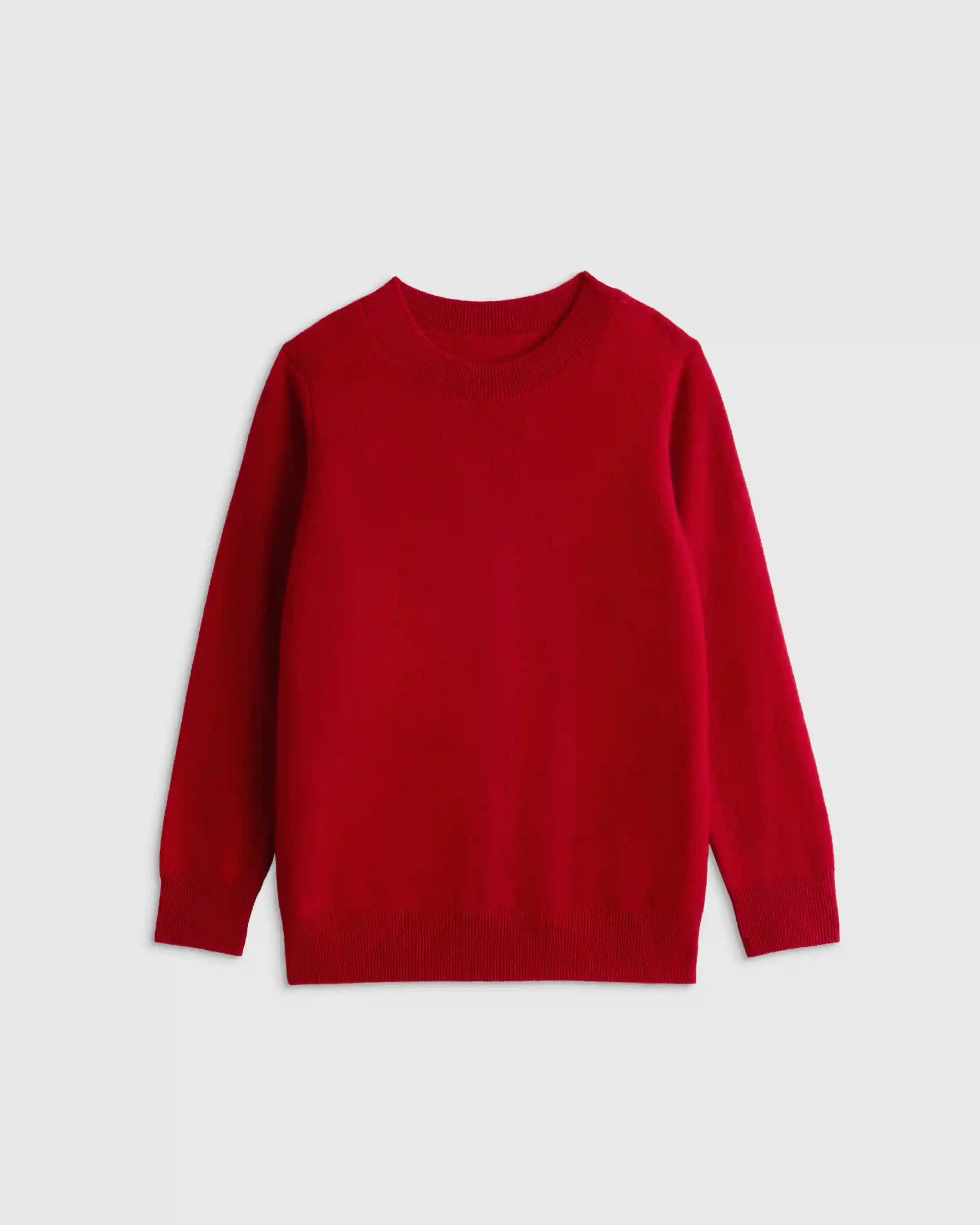 Washable Cashmere Crewneck Sweater