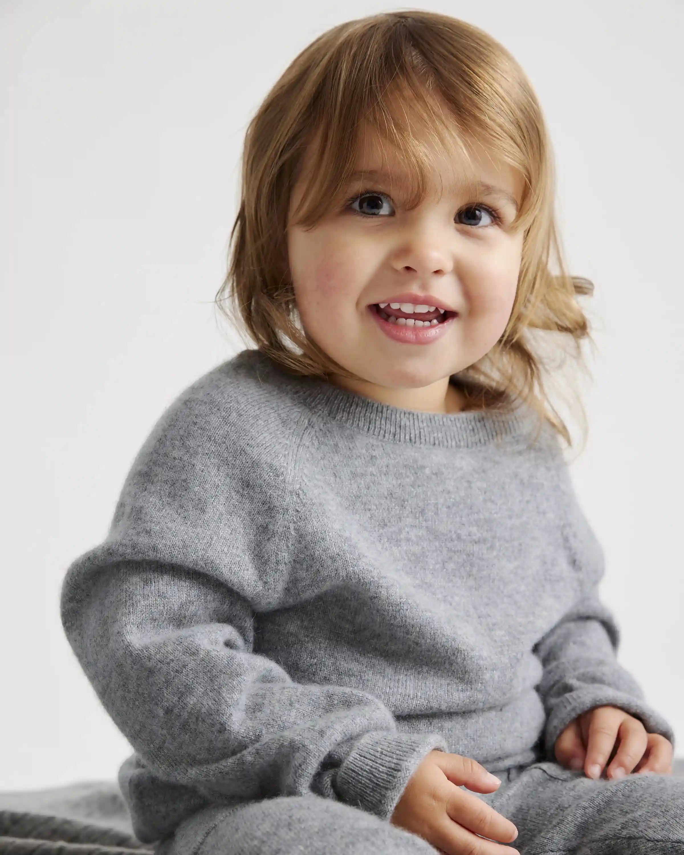 Washable Cashmere Crewneck Sweater