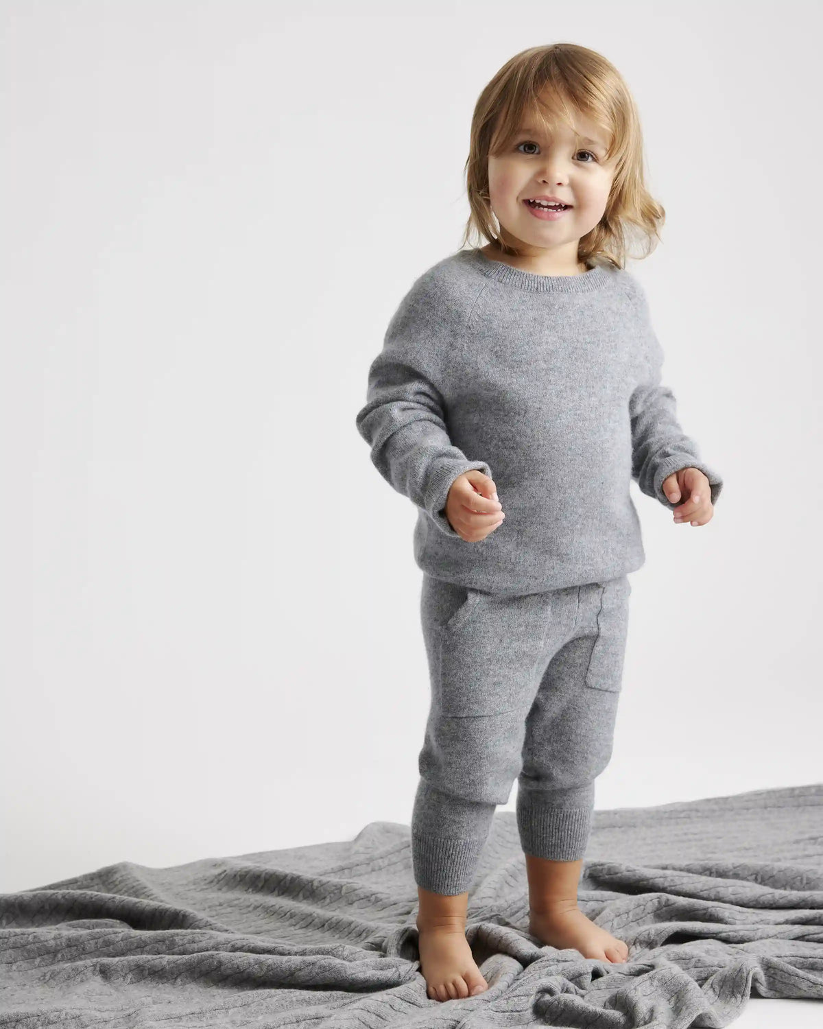 Washable Cashmere Crewneck Sweater