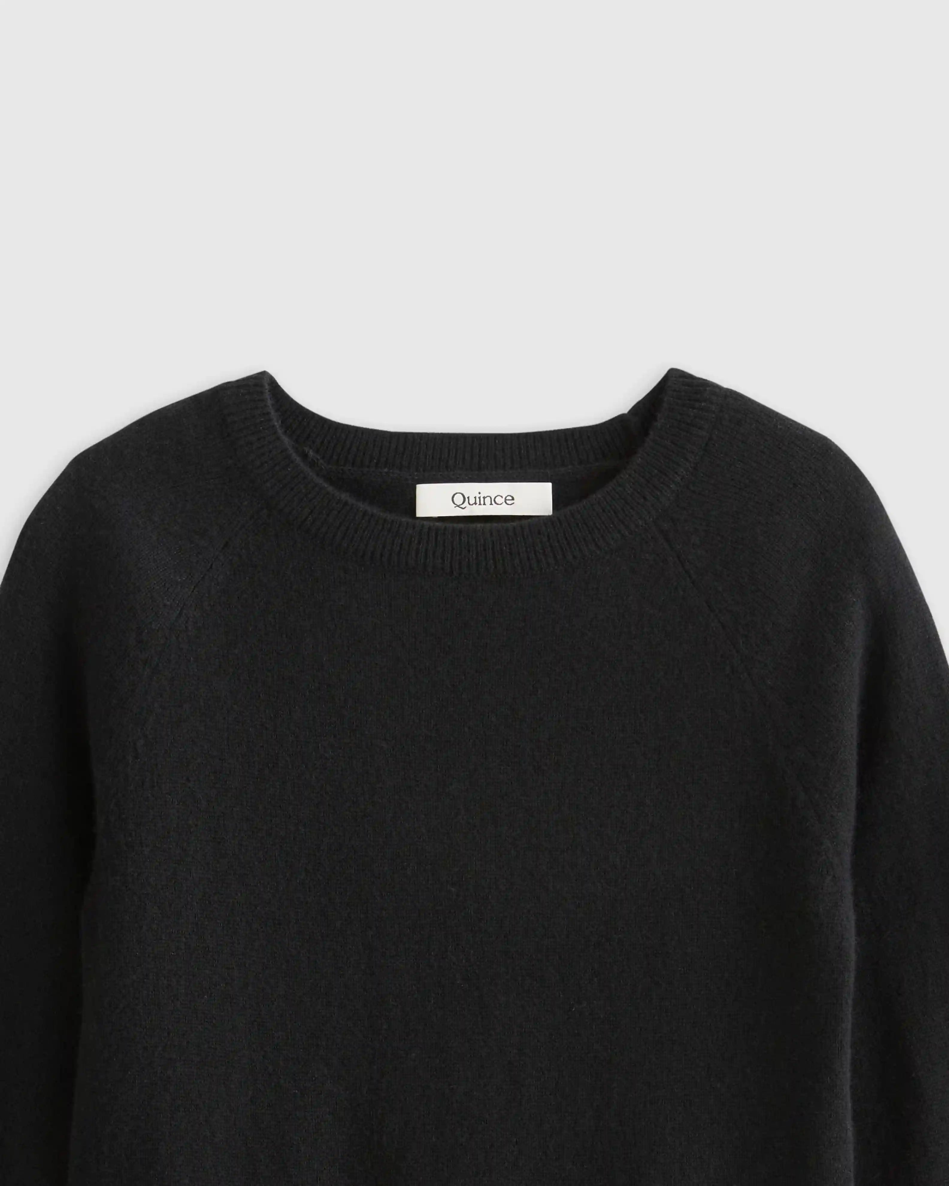 Washable Cashmere Crewneck Sweater