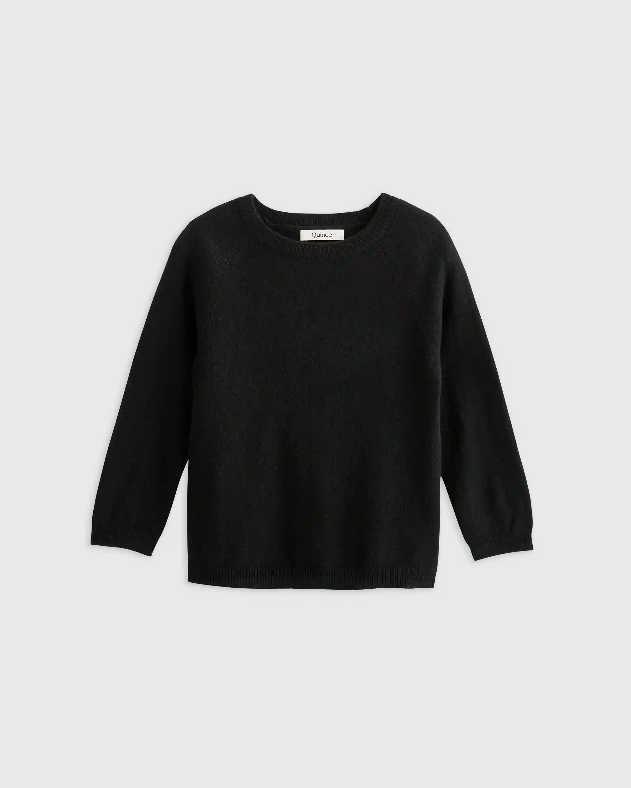 Washable Cashmere Crewneck Sweater