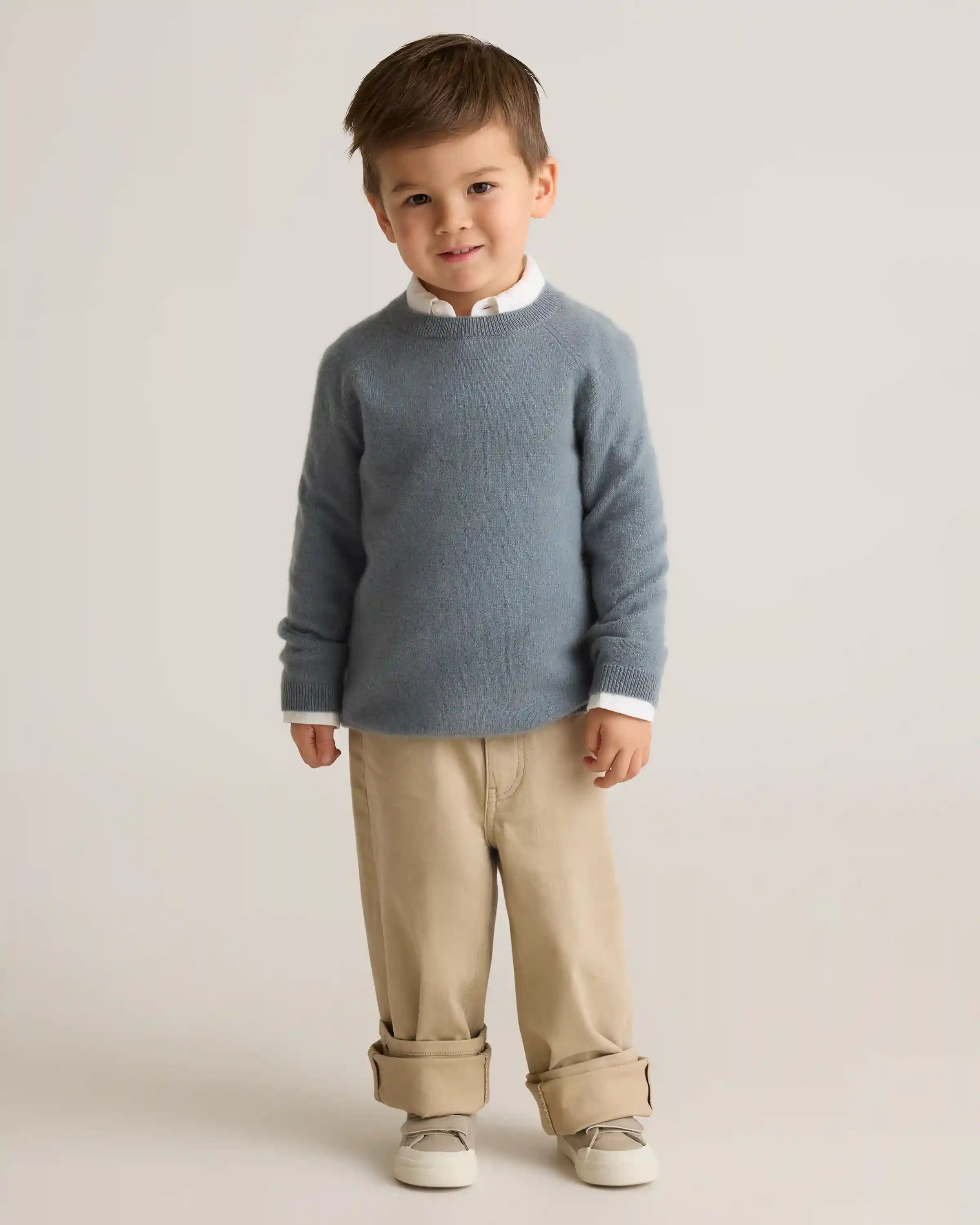 Washable Cashmere Crewneck Sweater