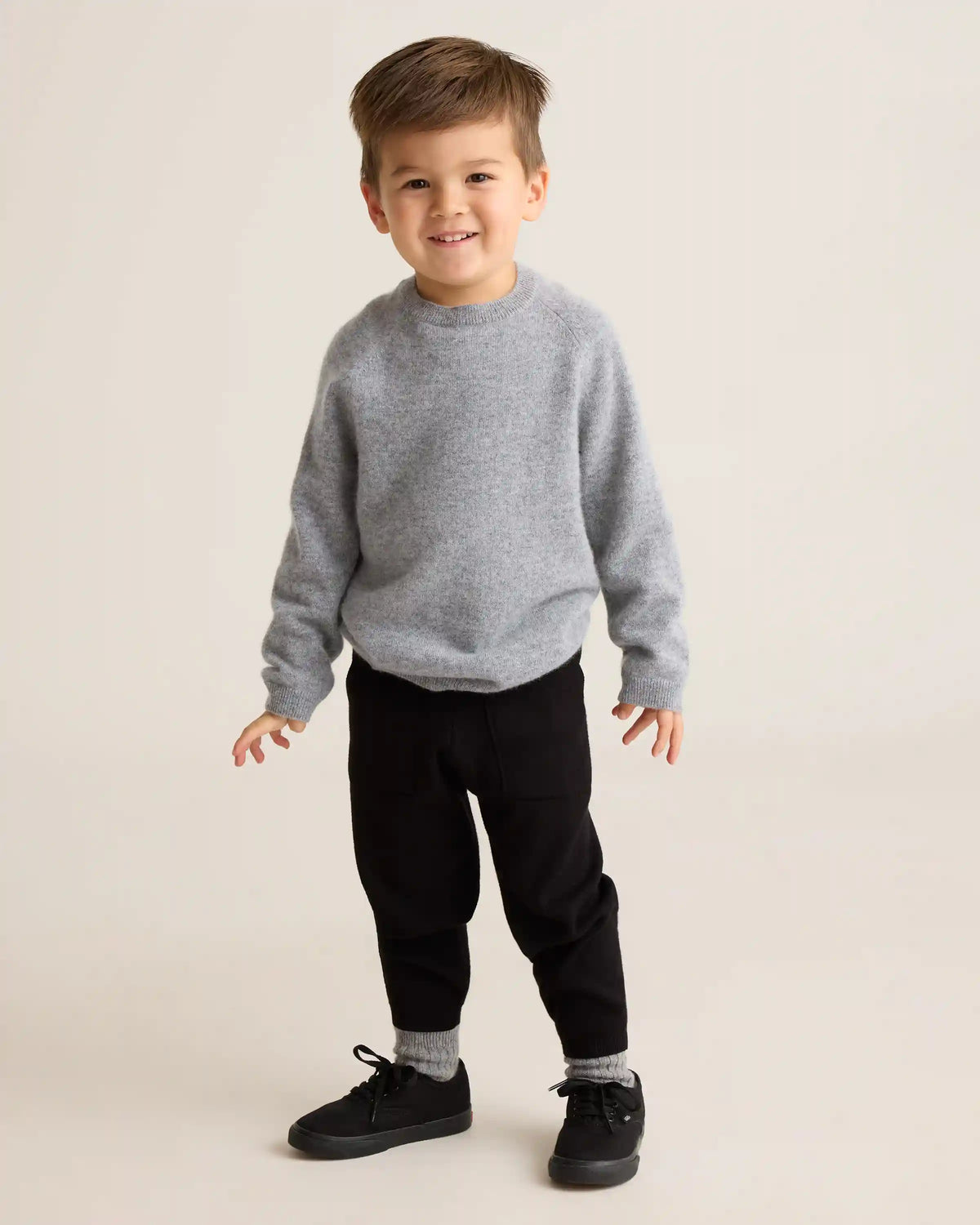 Washable Cashmere Crewneck Sweater