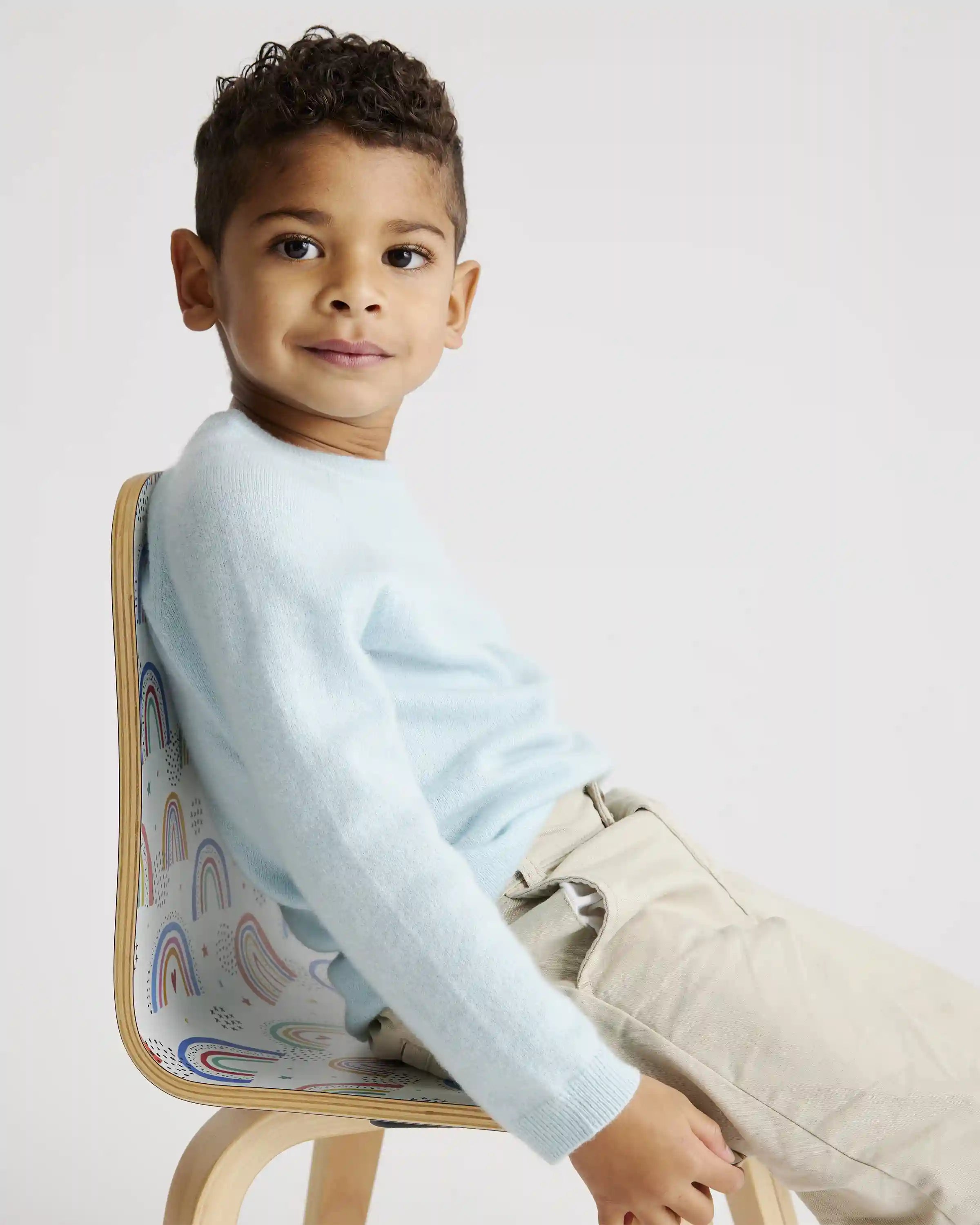 Washable Cashmere Crewneck Sweater
