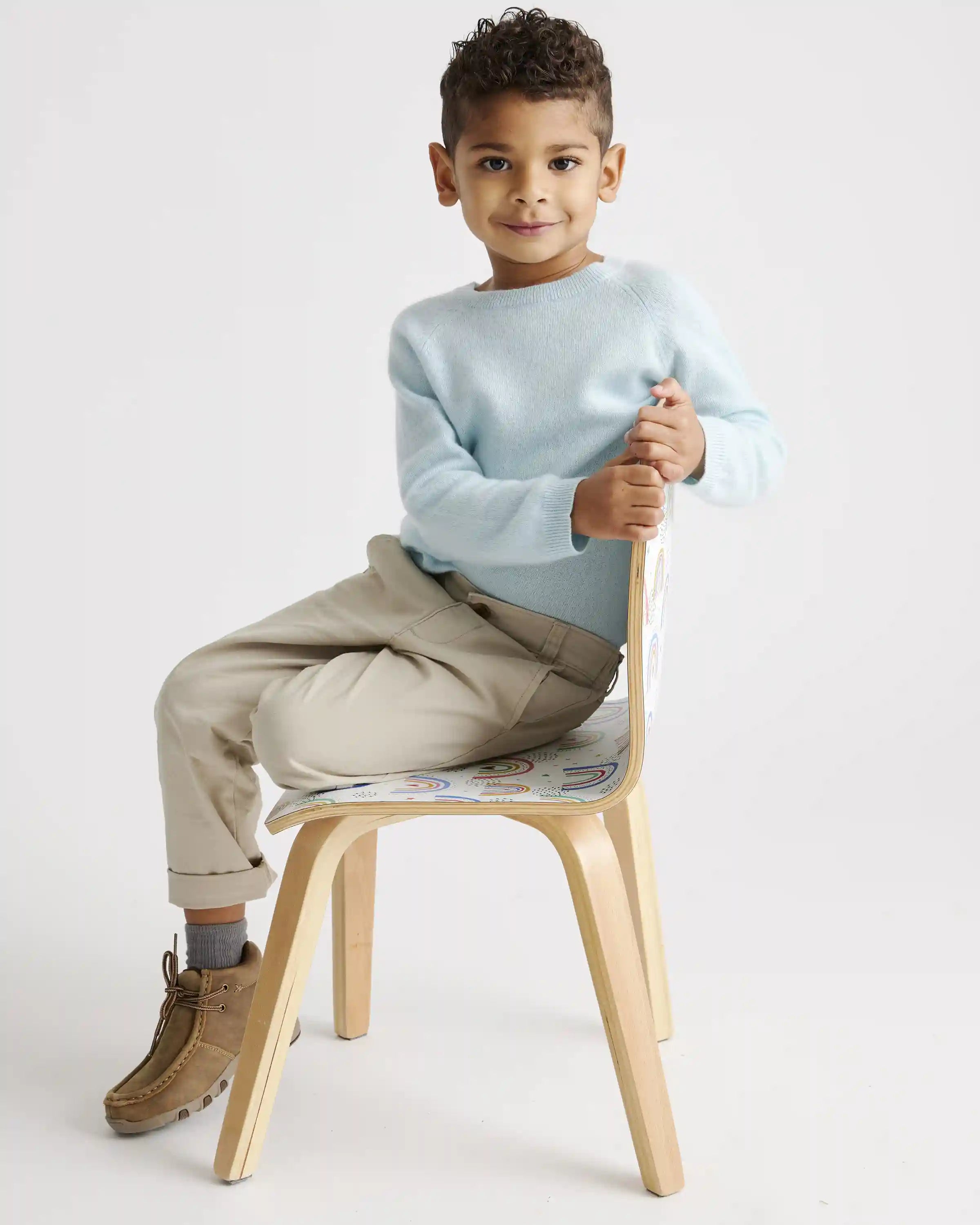 Washable Cashmere Crewneck Sweater