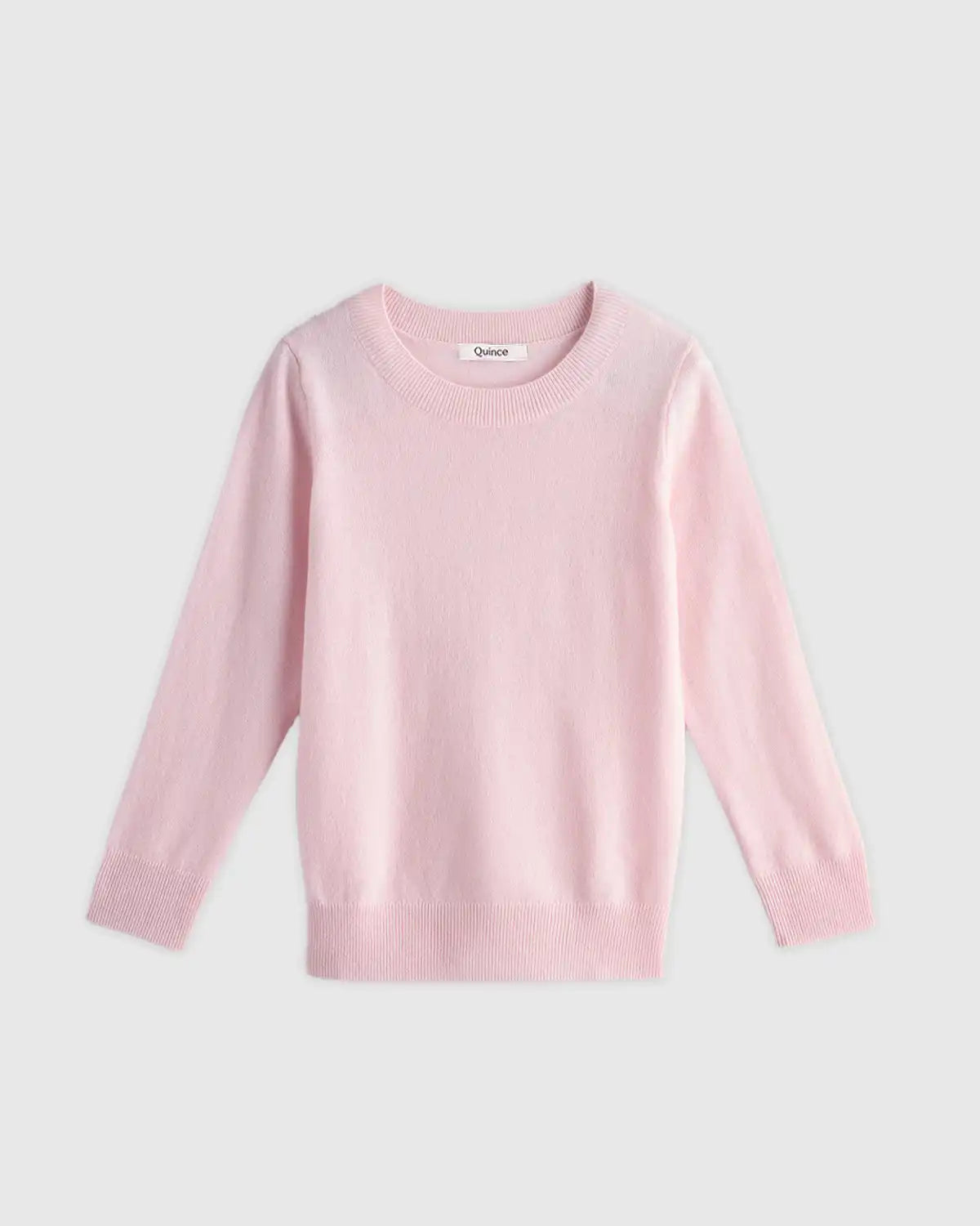 Washable Cashmere Crewneck Sweater