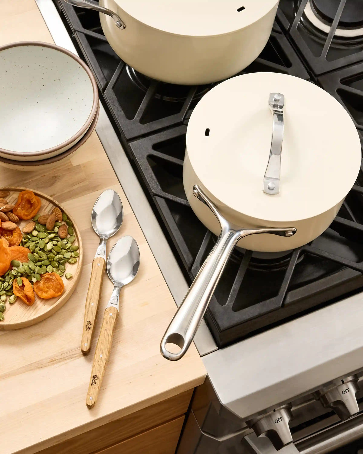 Ceramic Nonstick Saute Pan with Lid