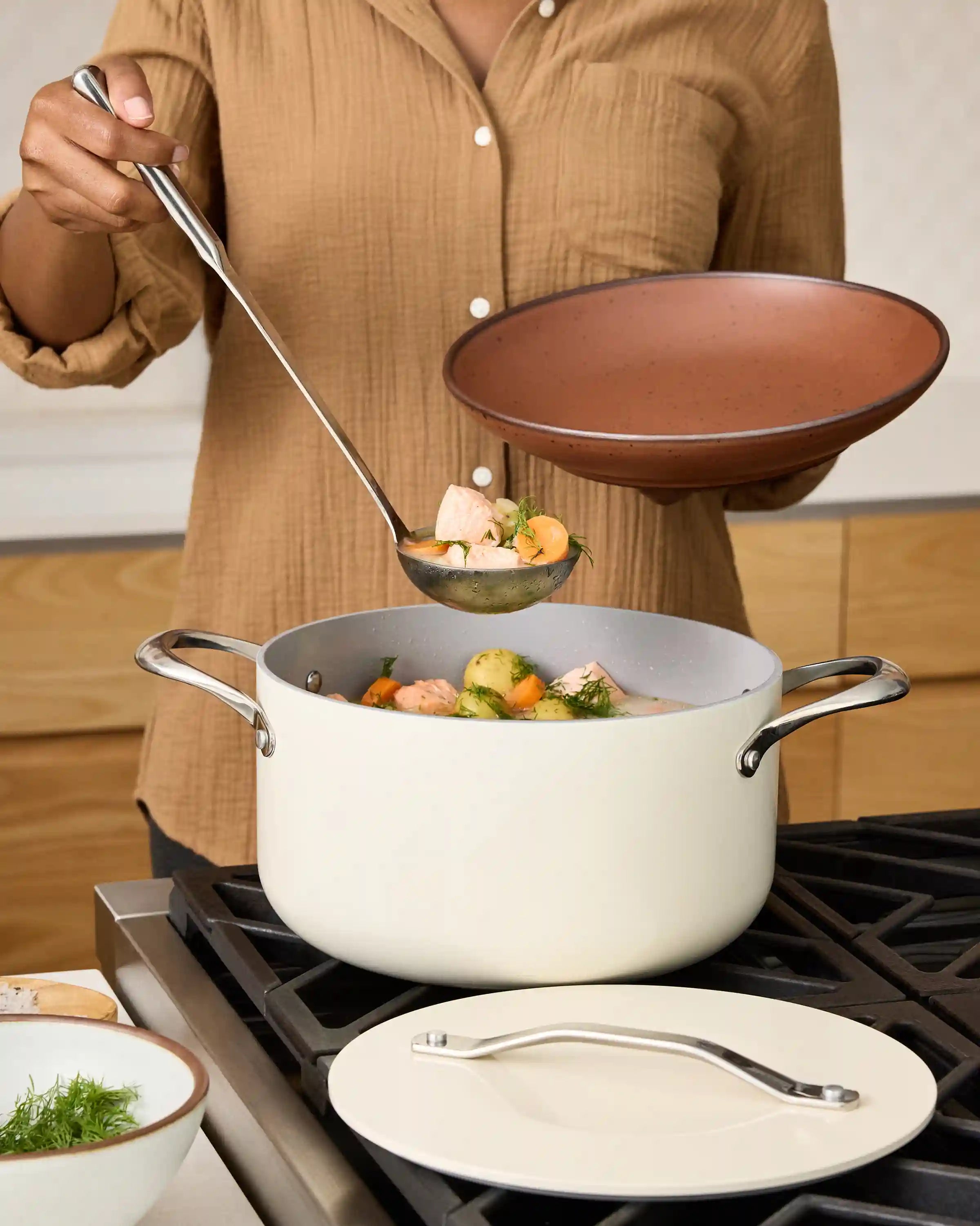 Ceramic Nonstick 7pc Cookware Set