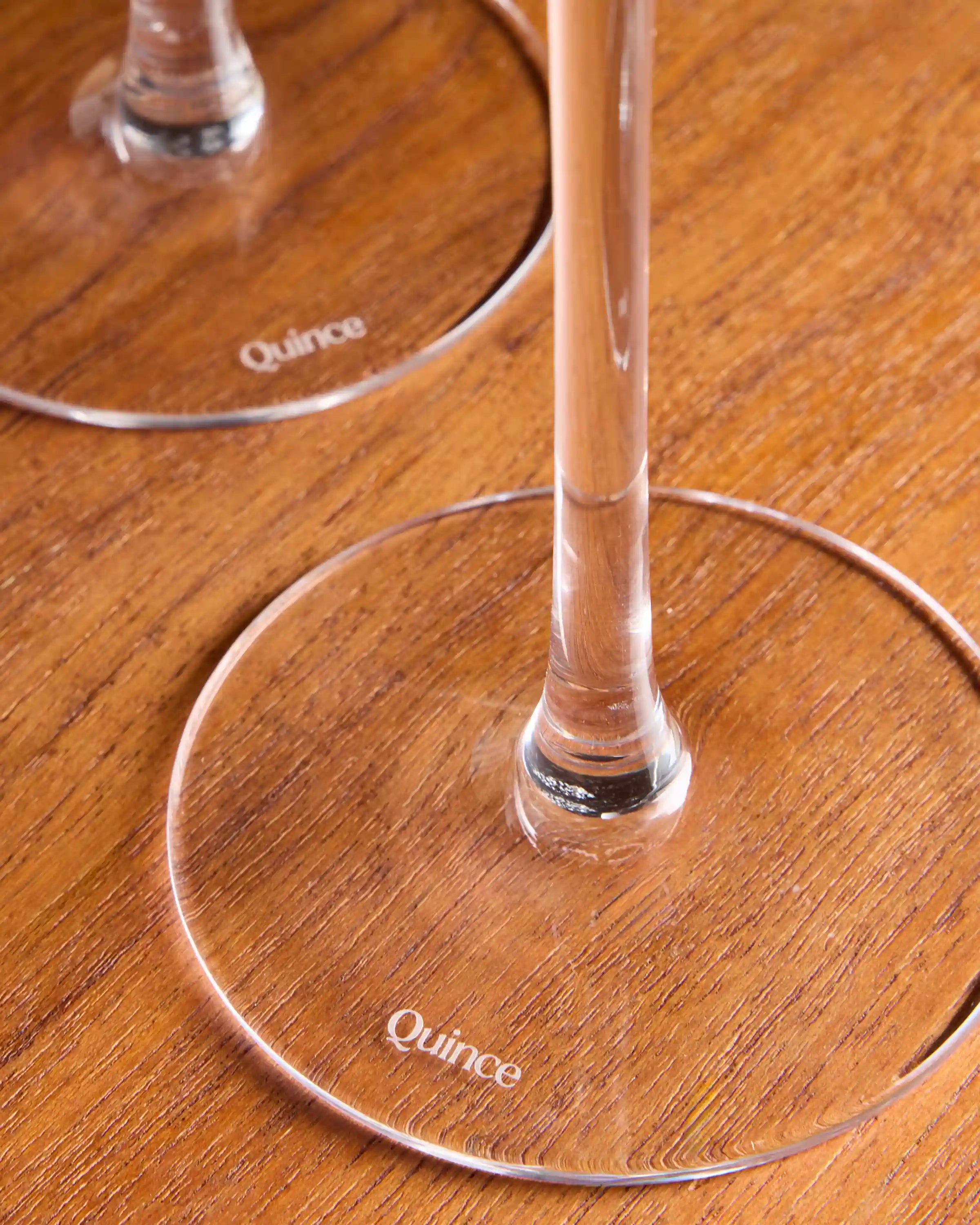Mouth Blown White Wine Glass, Set of 4