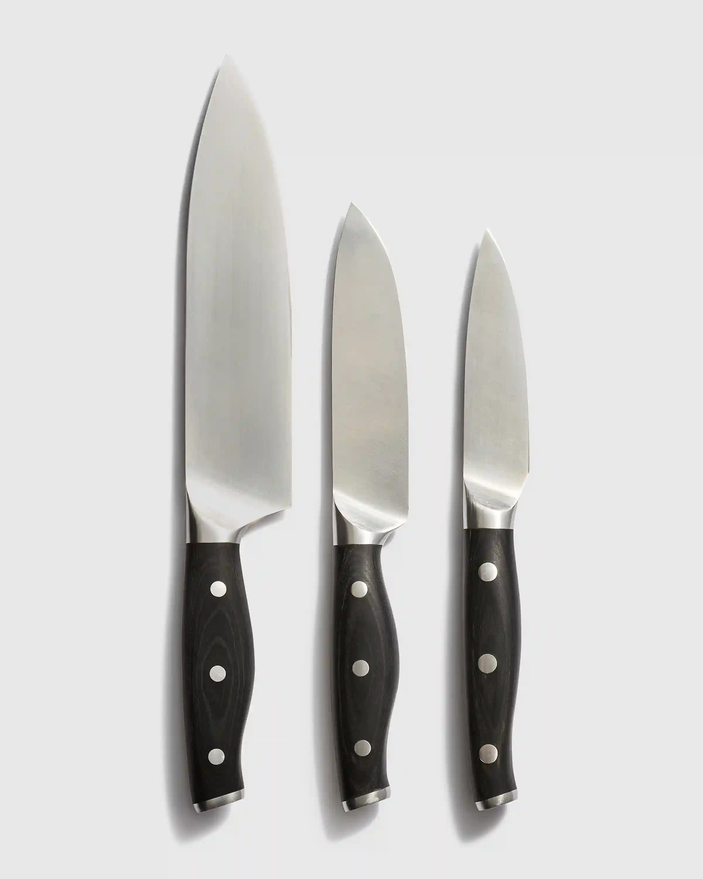 Fully Forged German Stainless Steel 3-Piece Knife Set