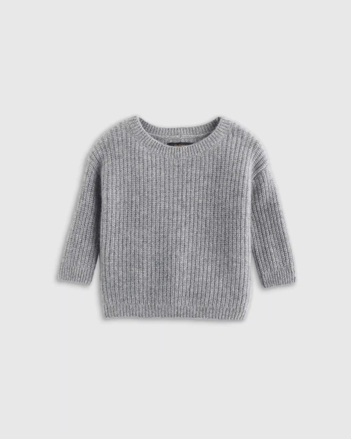 Washable Cashmere Fisherman Tunic Sweater