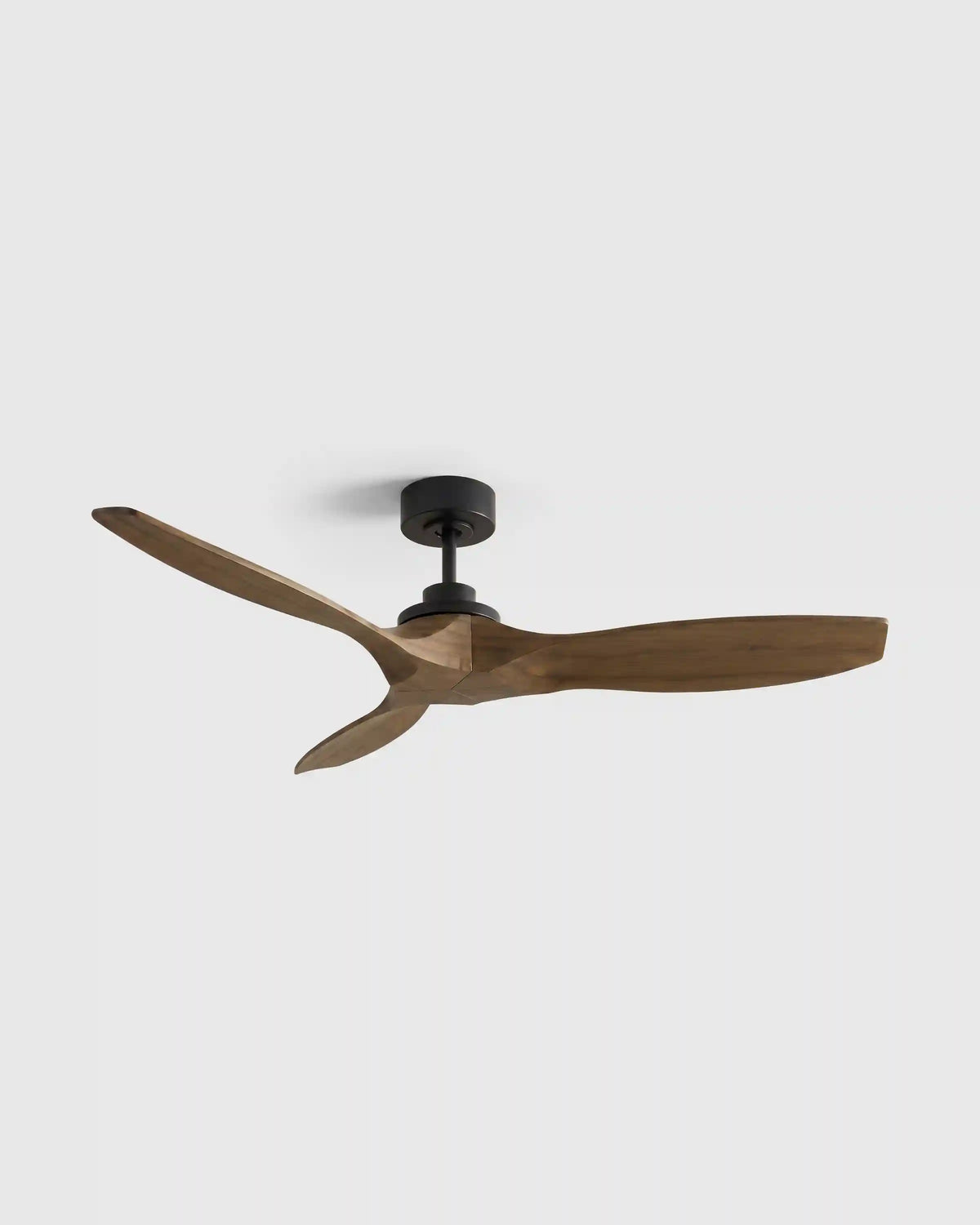 Transitional Wood Blade Ceiling Fan