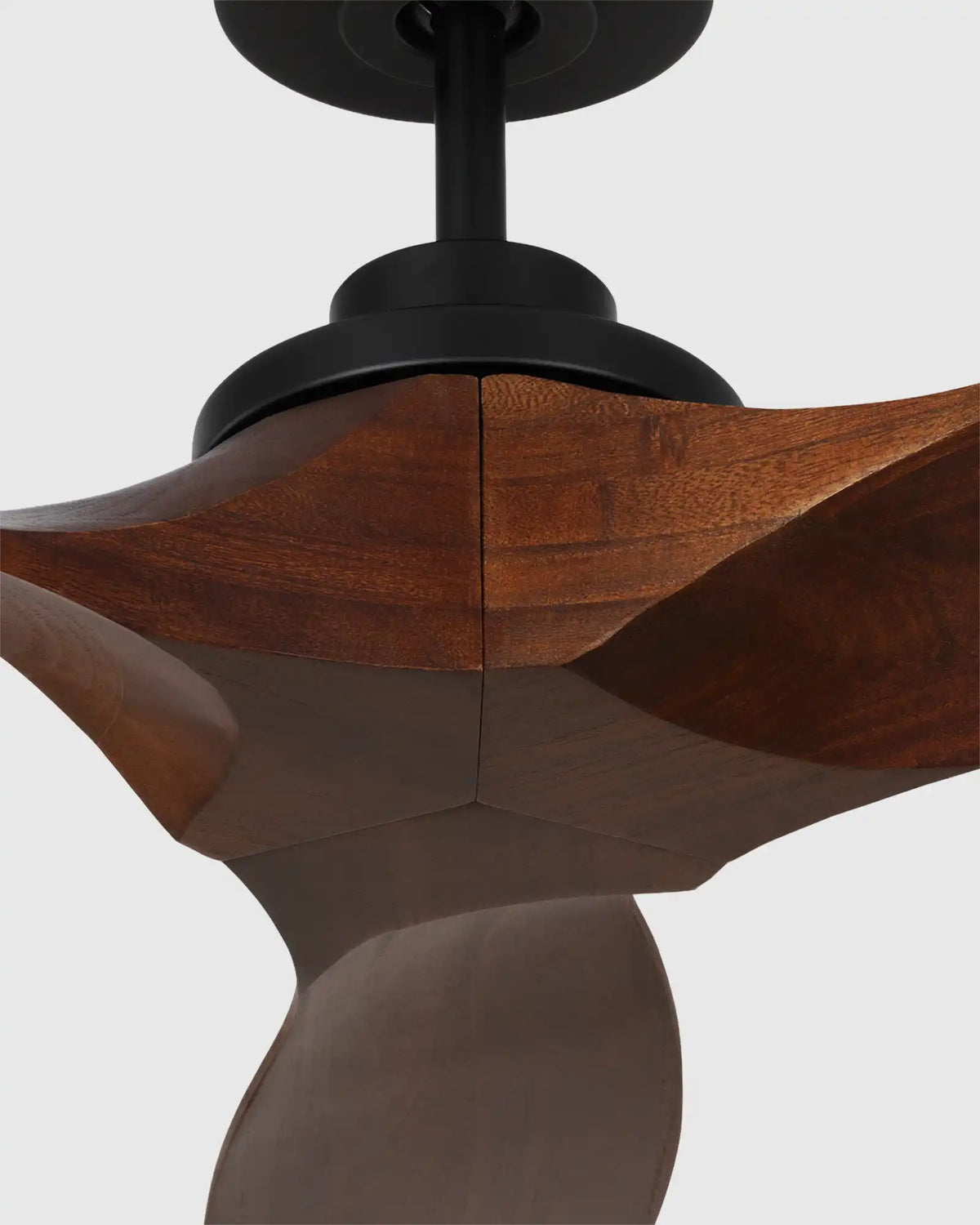 Transitional Wood Blade Ceiling Fan