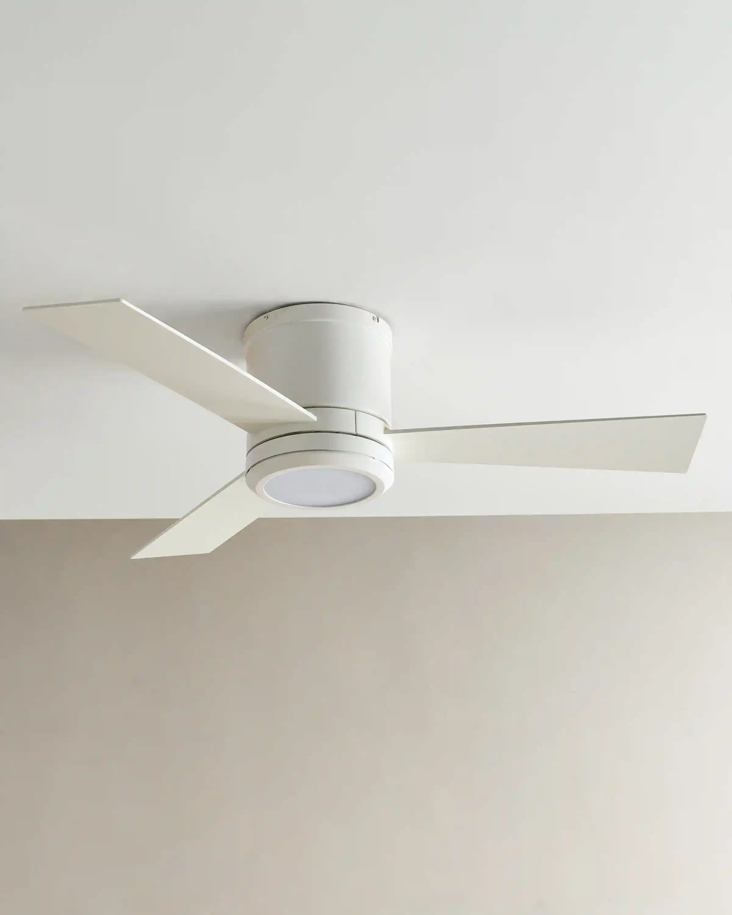 Simple Metal Hugger LED Ceiling Fan