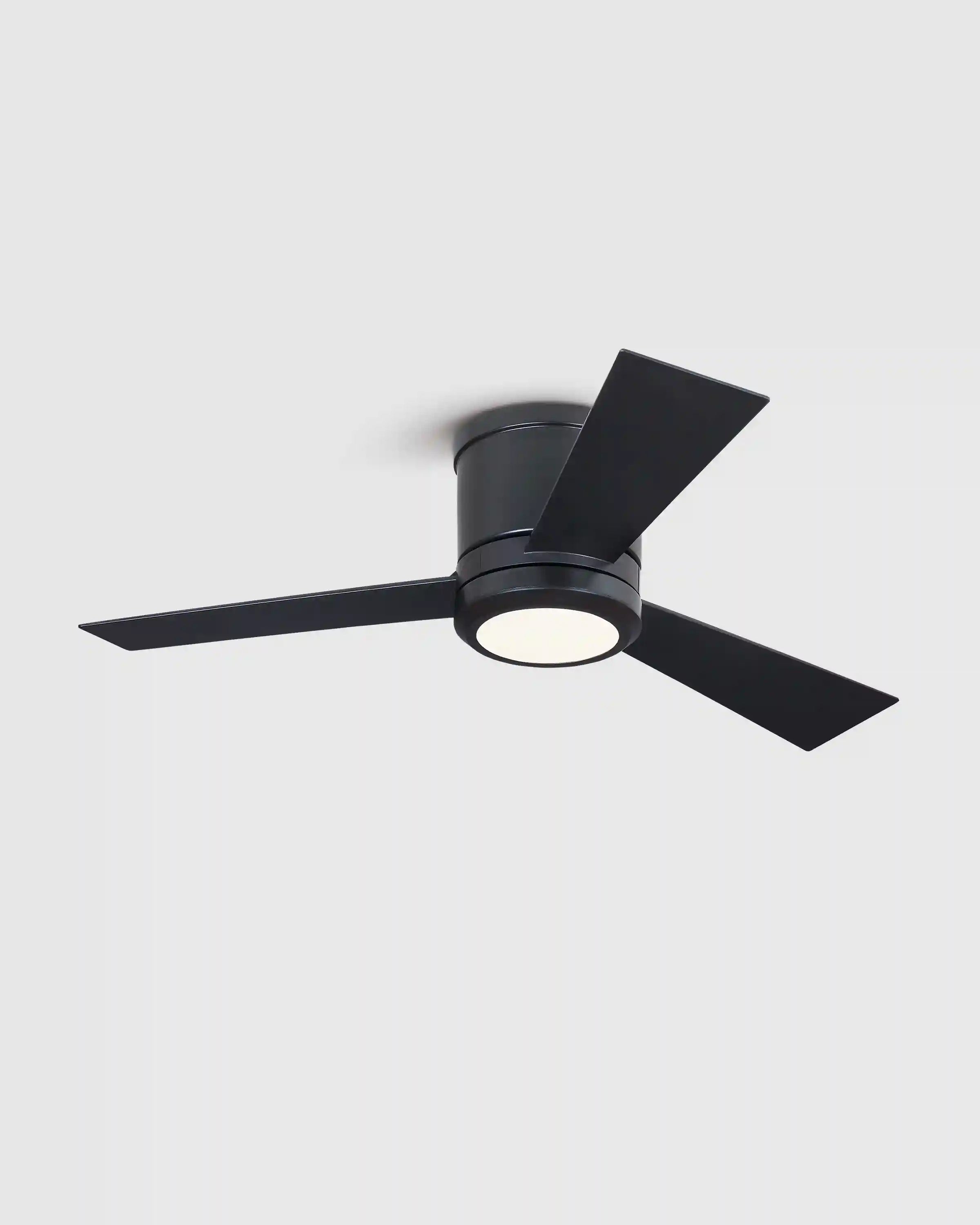 Simple Metal Hugger LED Ceiling Fan