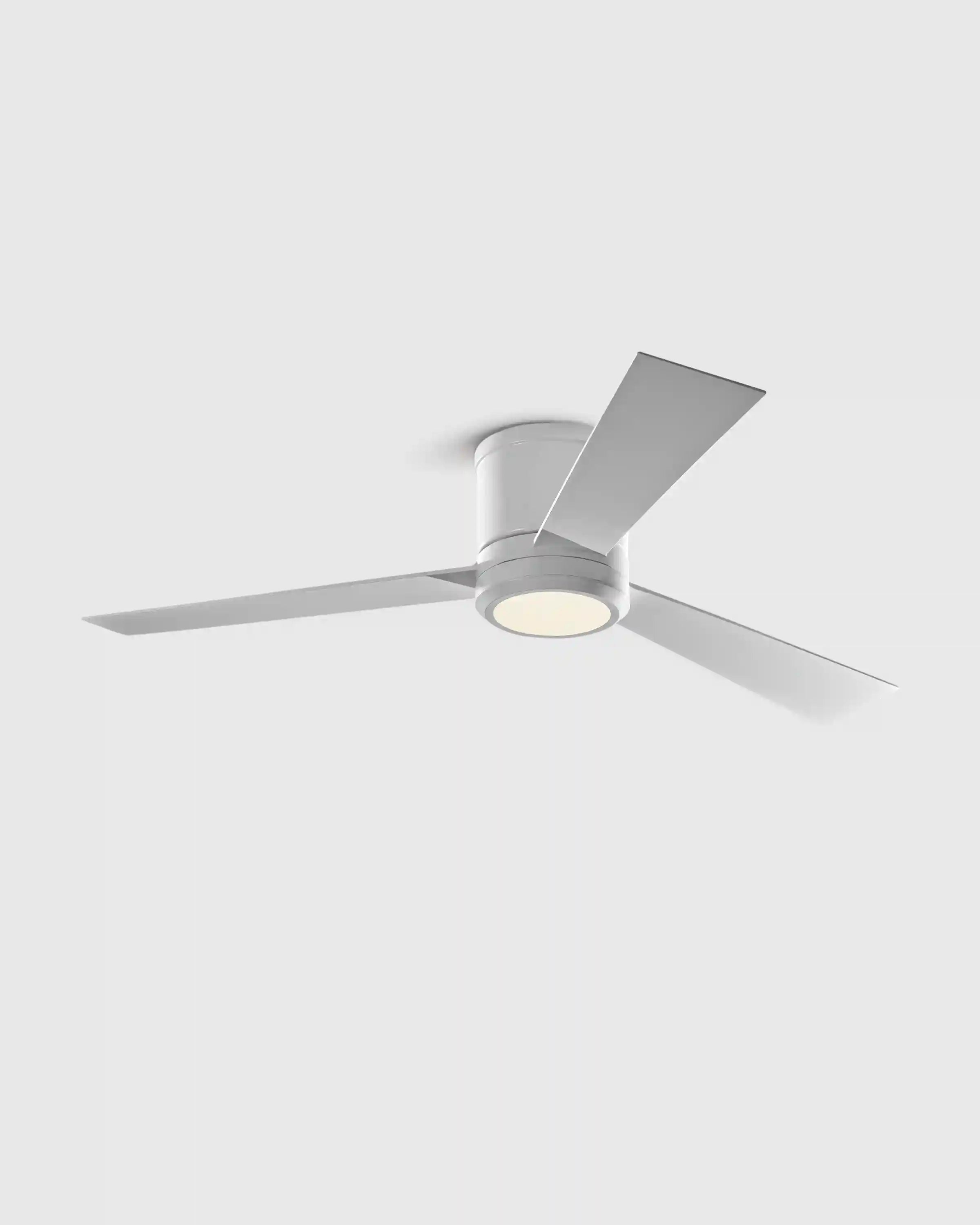 Simple Metal Hugger LED Ceiling Fan