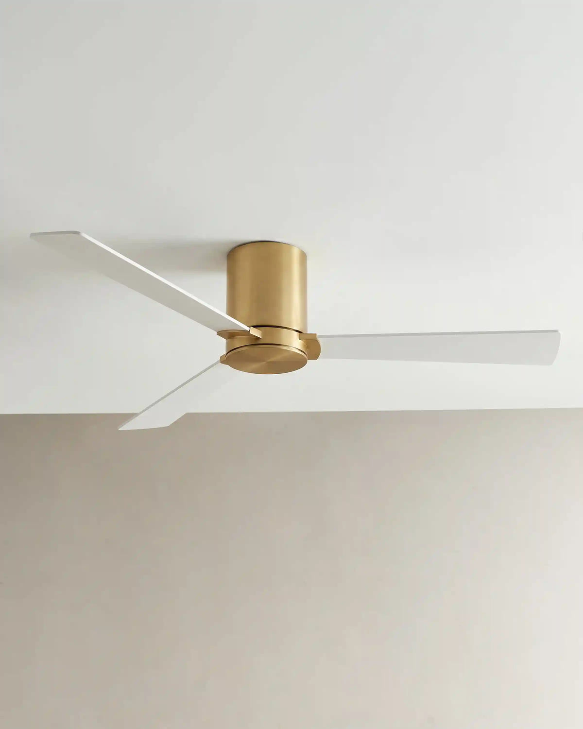 Minimalist Hugger Wood Blade Ceiling Fan