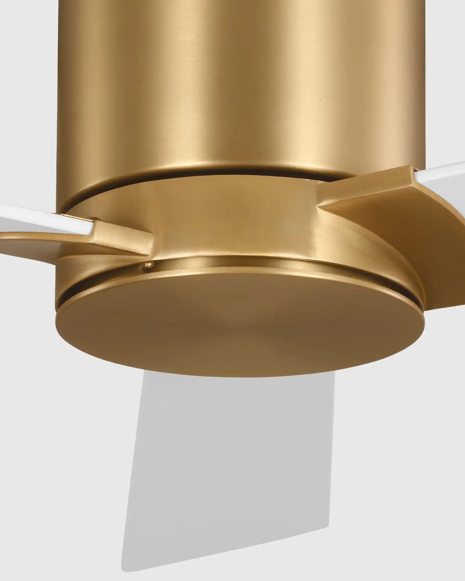 Minimalist Hugger Wood Blade Ceiling Fan