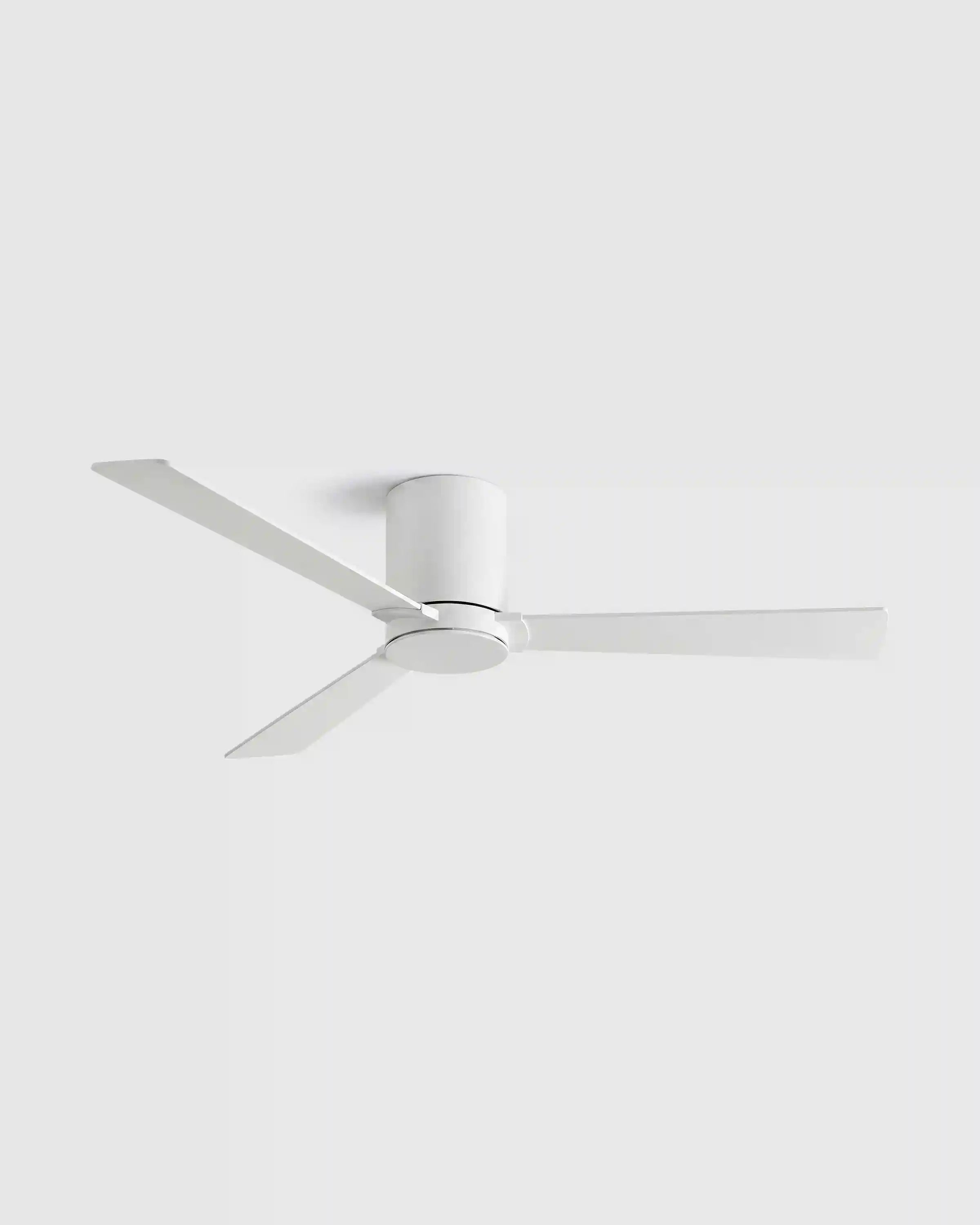 Minimalist Hugger Wood Blade Ceiling Fan