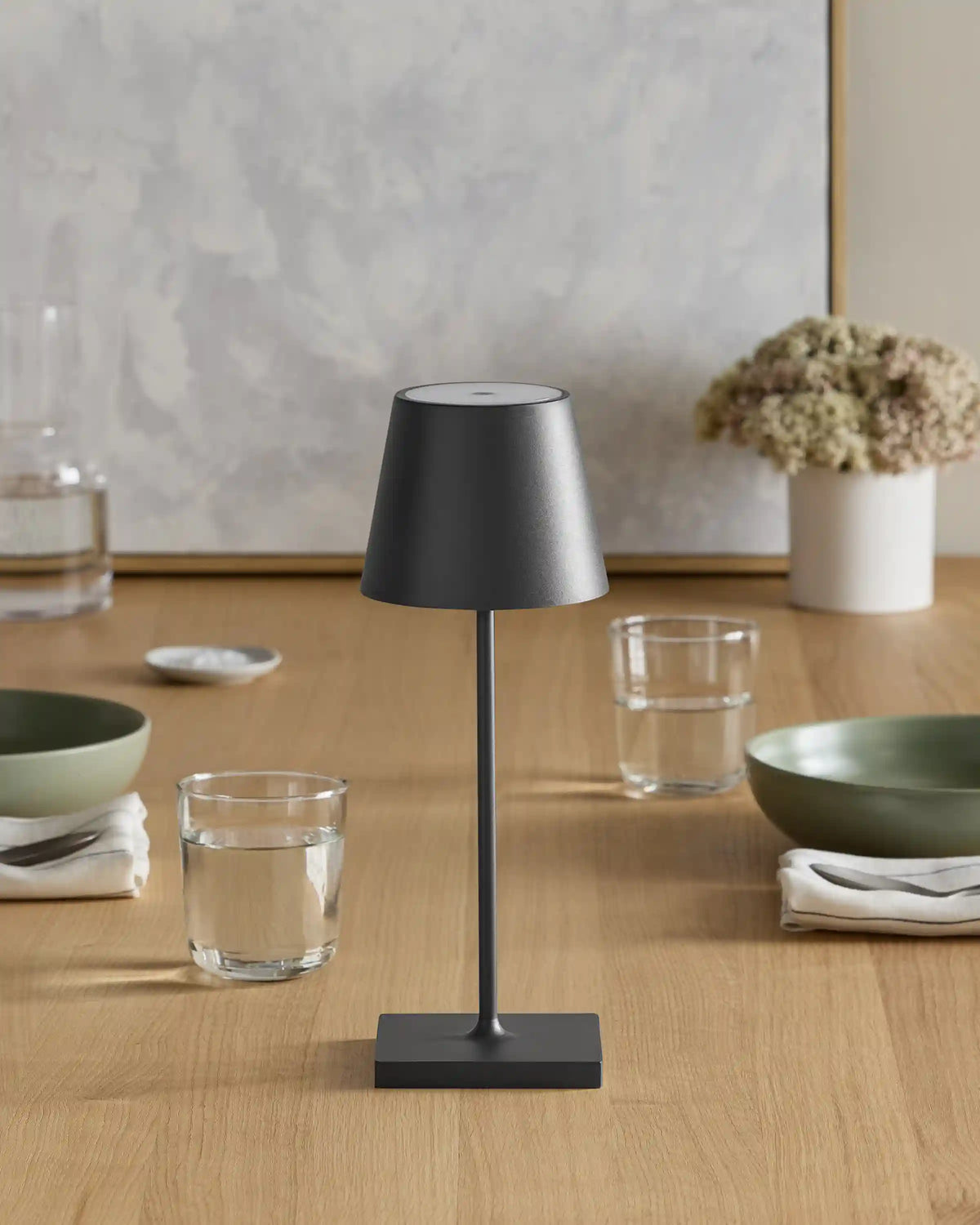 Poldina Pro Rechargeable Table Lamp by Zafferano