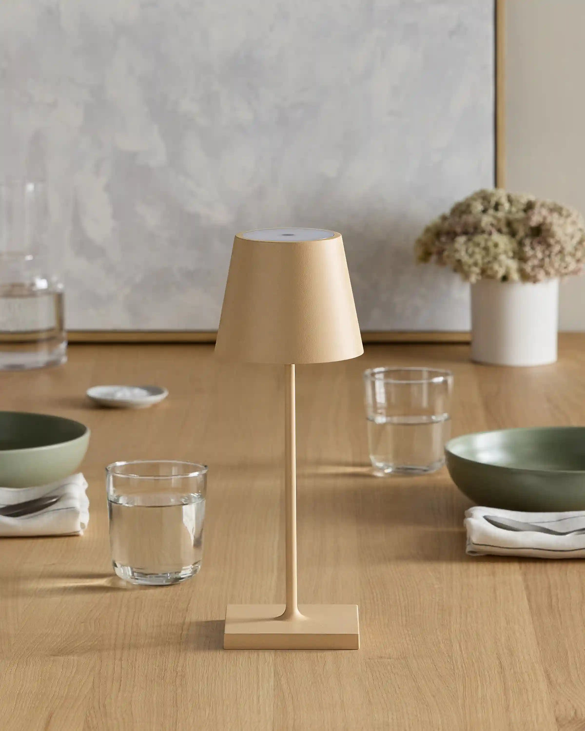 Poldina Pro Rechargeable Table Lamp by Zafferano