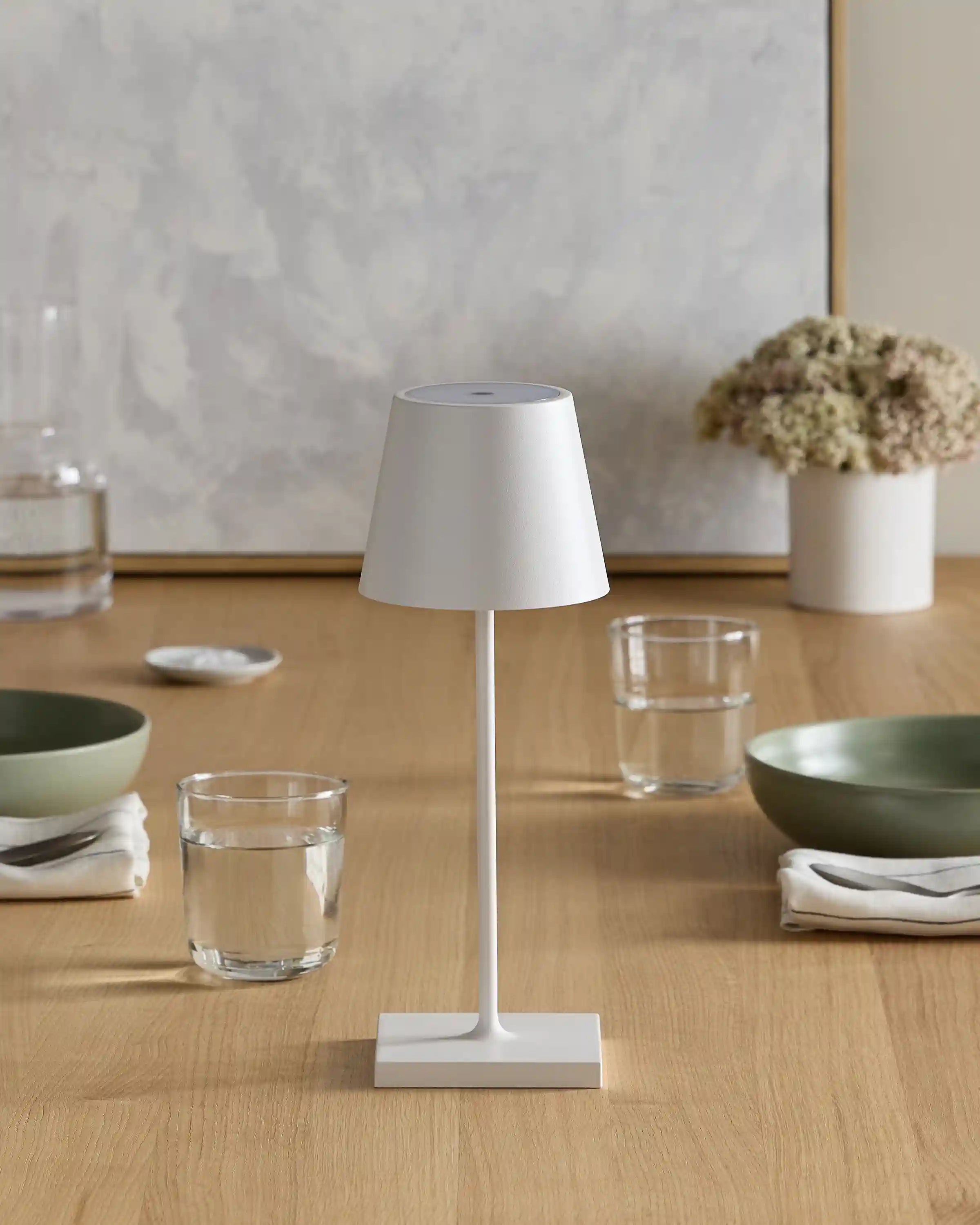Poldina Pro Rechargeable Table Lamp by Zafferano