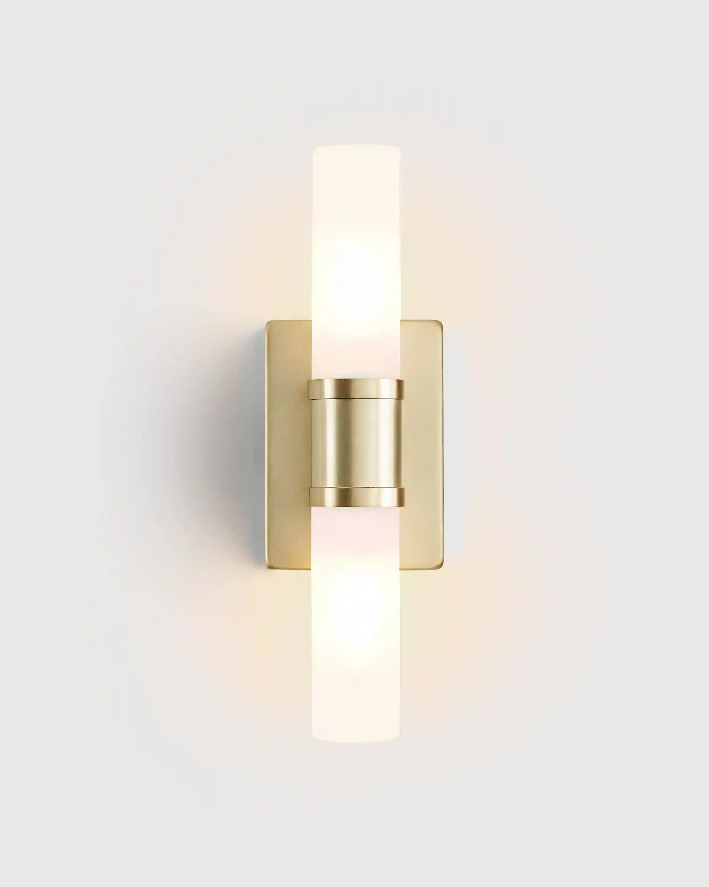 Cuff Glass Vanity Sconce