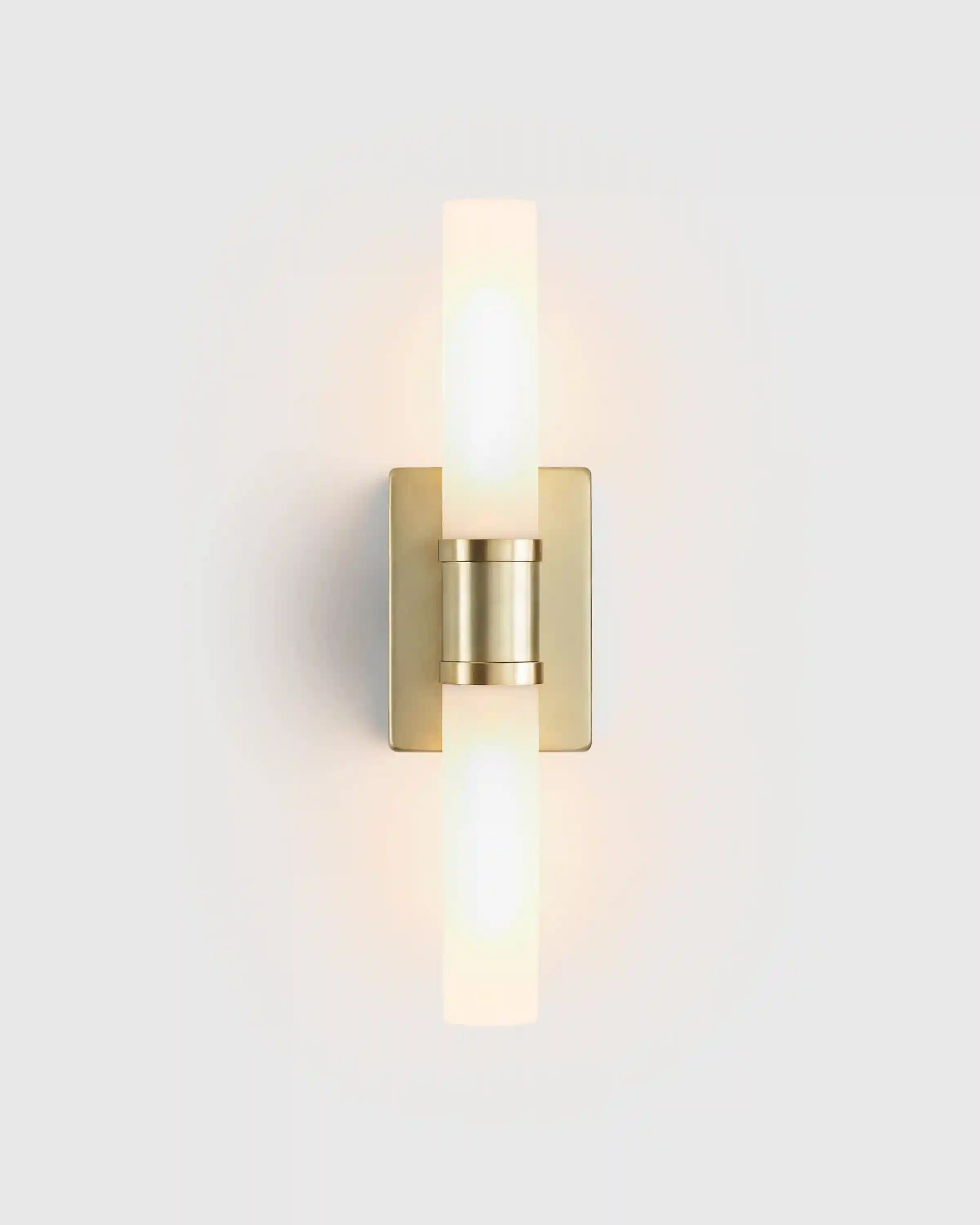 Cuff Glass Vanity Sconce