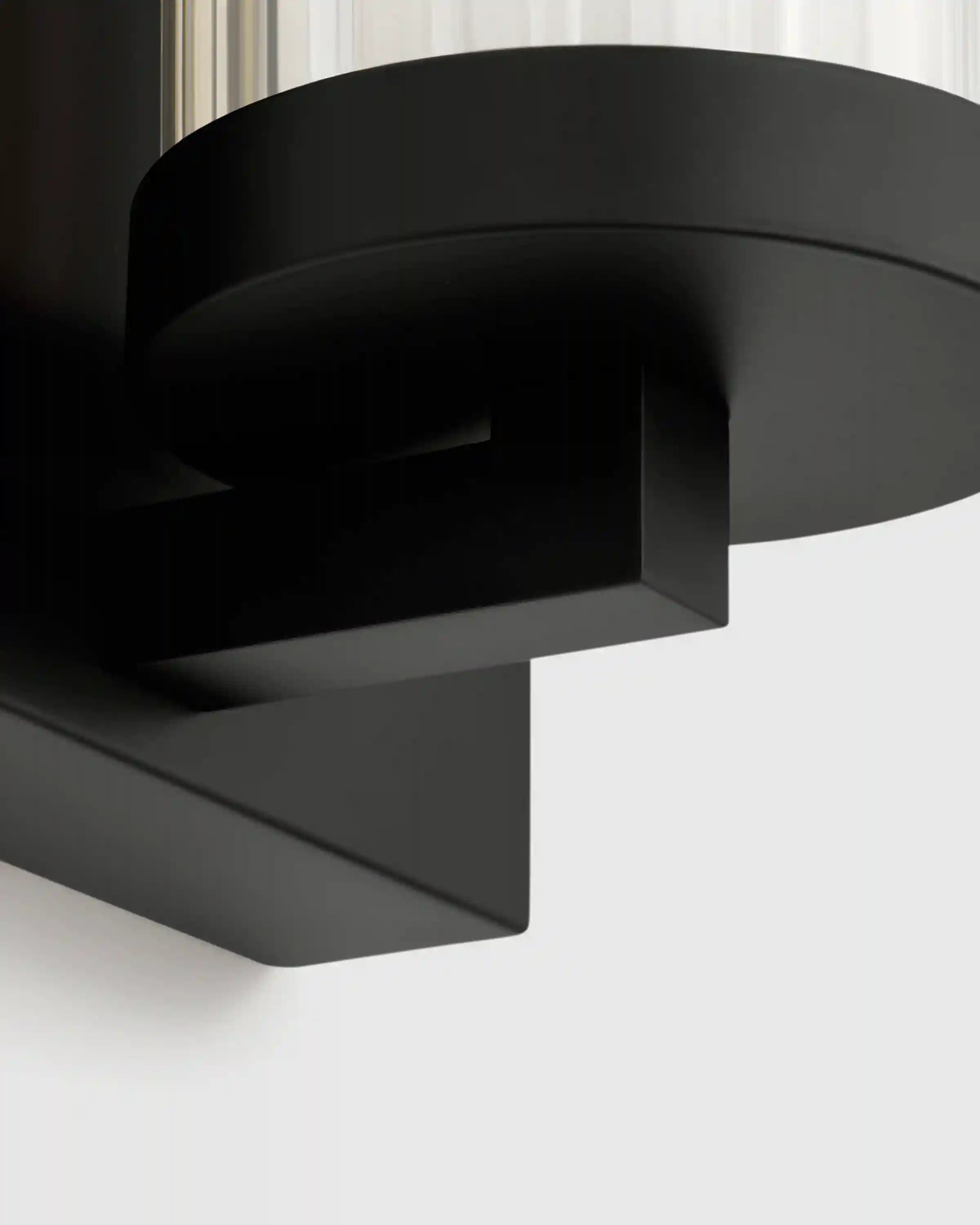 Ribbed Steel LED Vanity Sconce