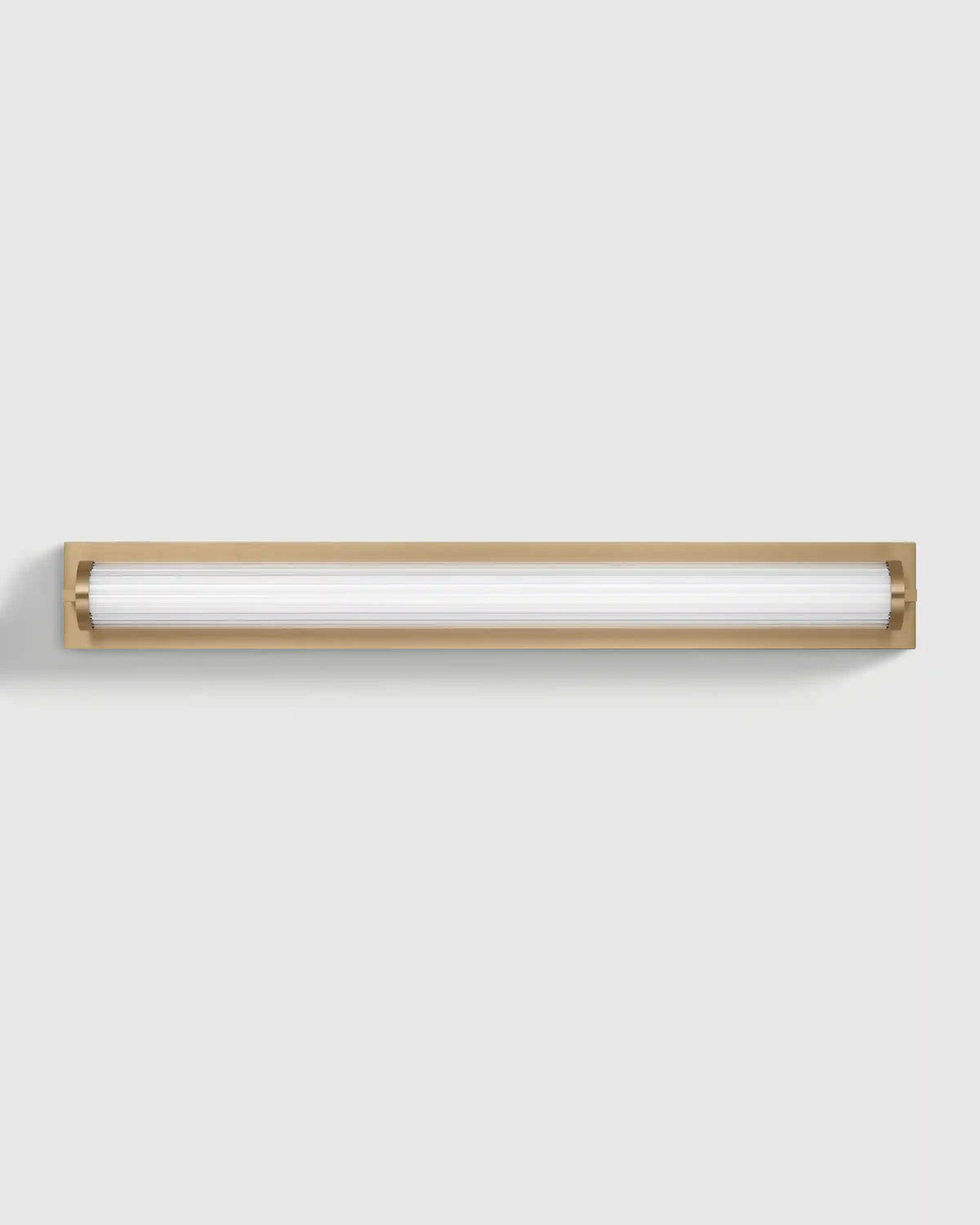 Ribbed Steel LED Vanity Sconce