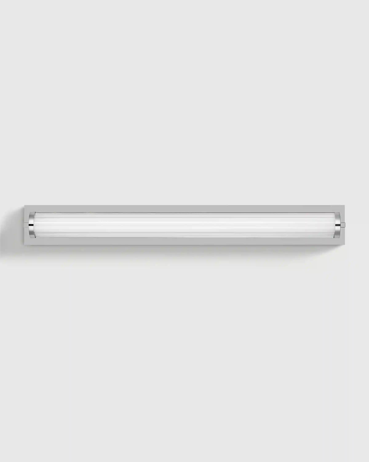 Ribbed Steel LED Vanity Sconce