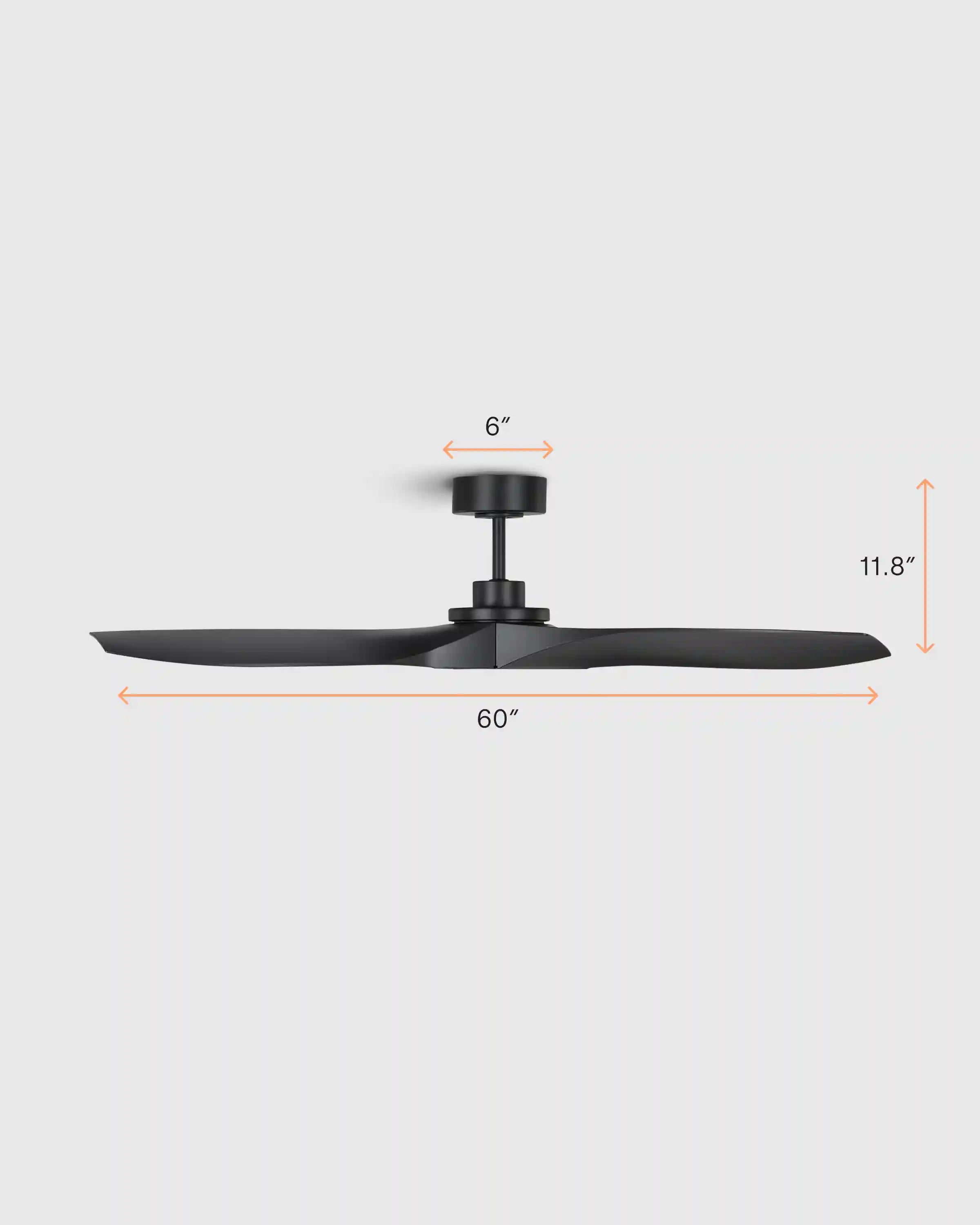 Outdoor Transitional Ceiling Fan