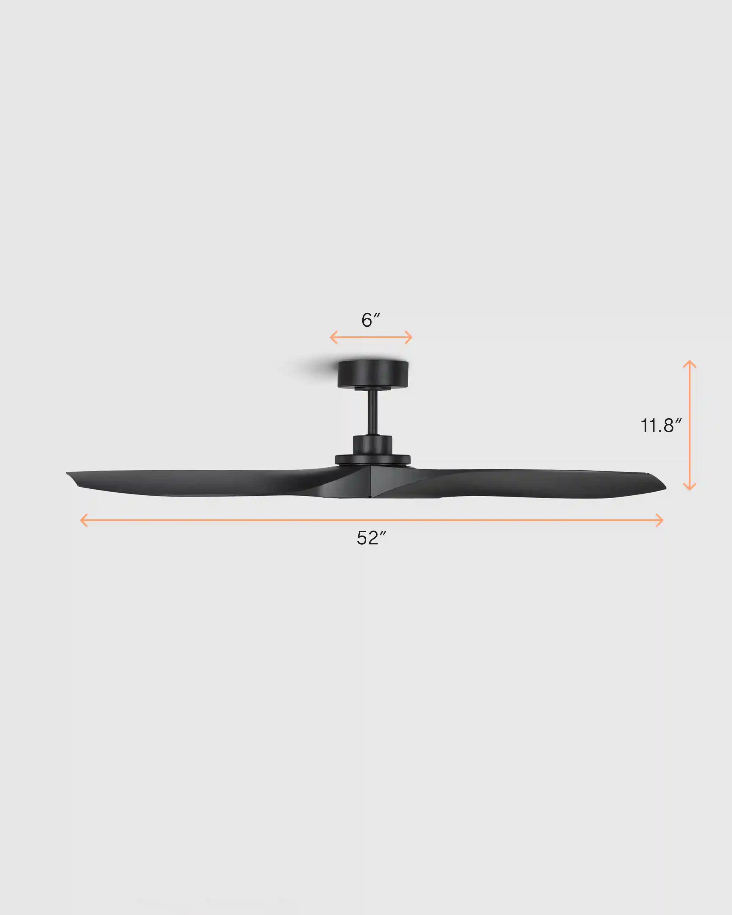 Outdoor Transitional Ceiling Fan