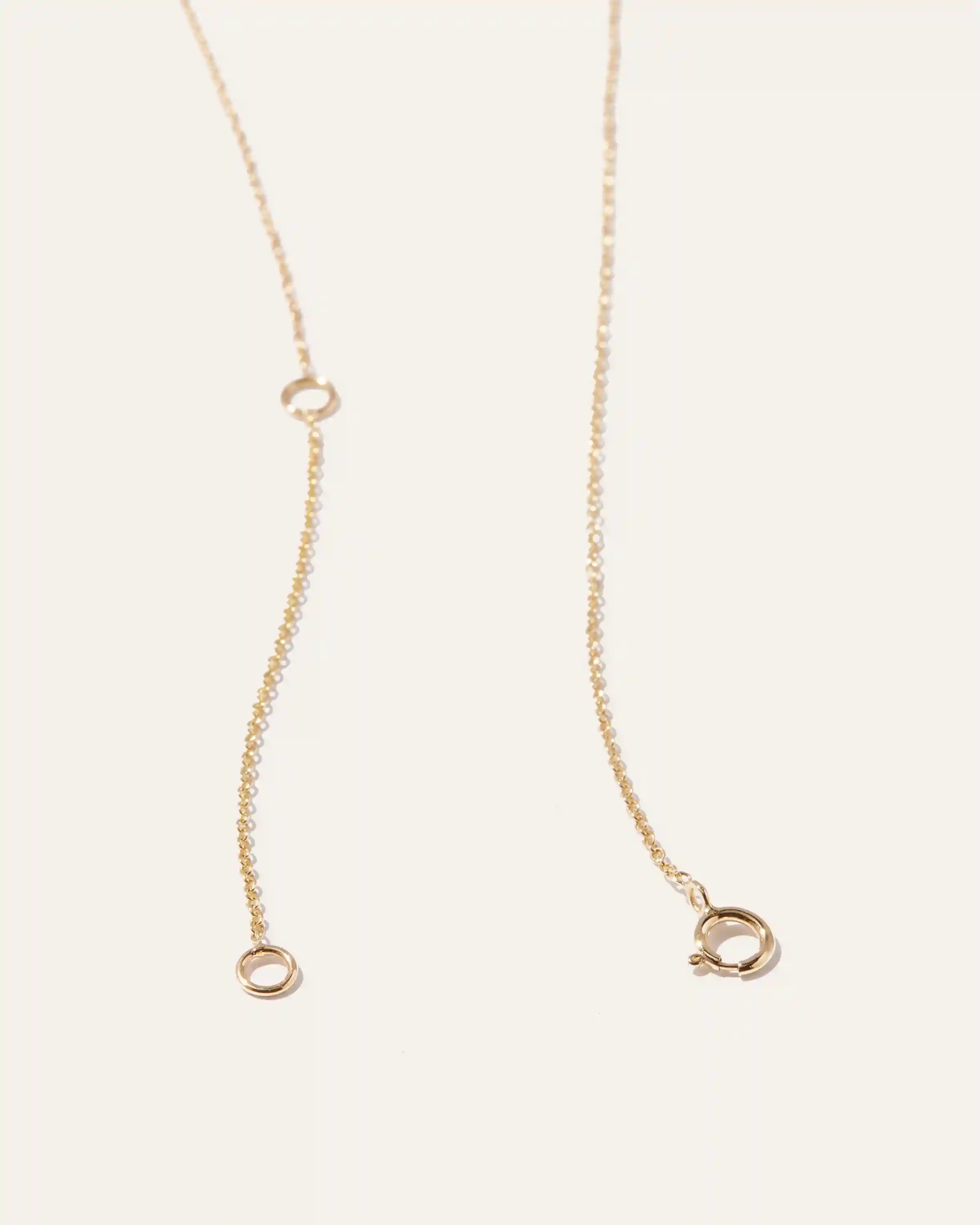 14K Gold Diamond Petite Bar Necklace