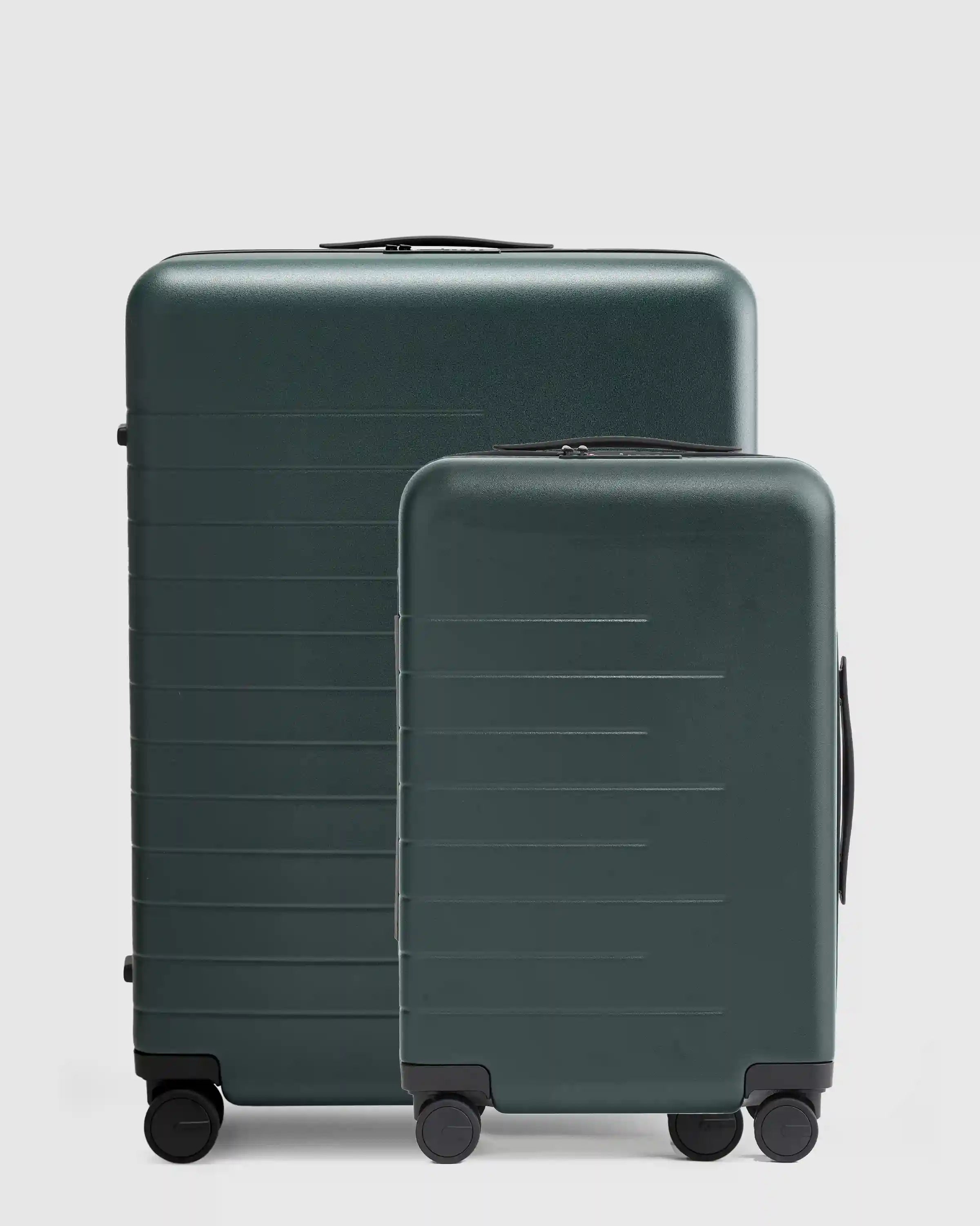 Expandable Small Carry-On & Large Check-In Suitcase Set