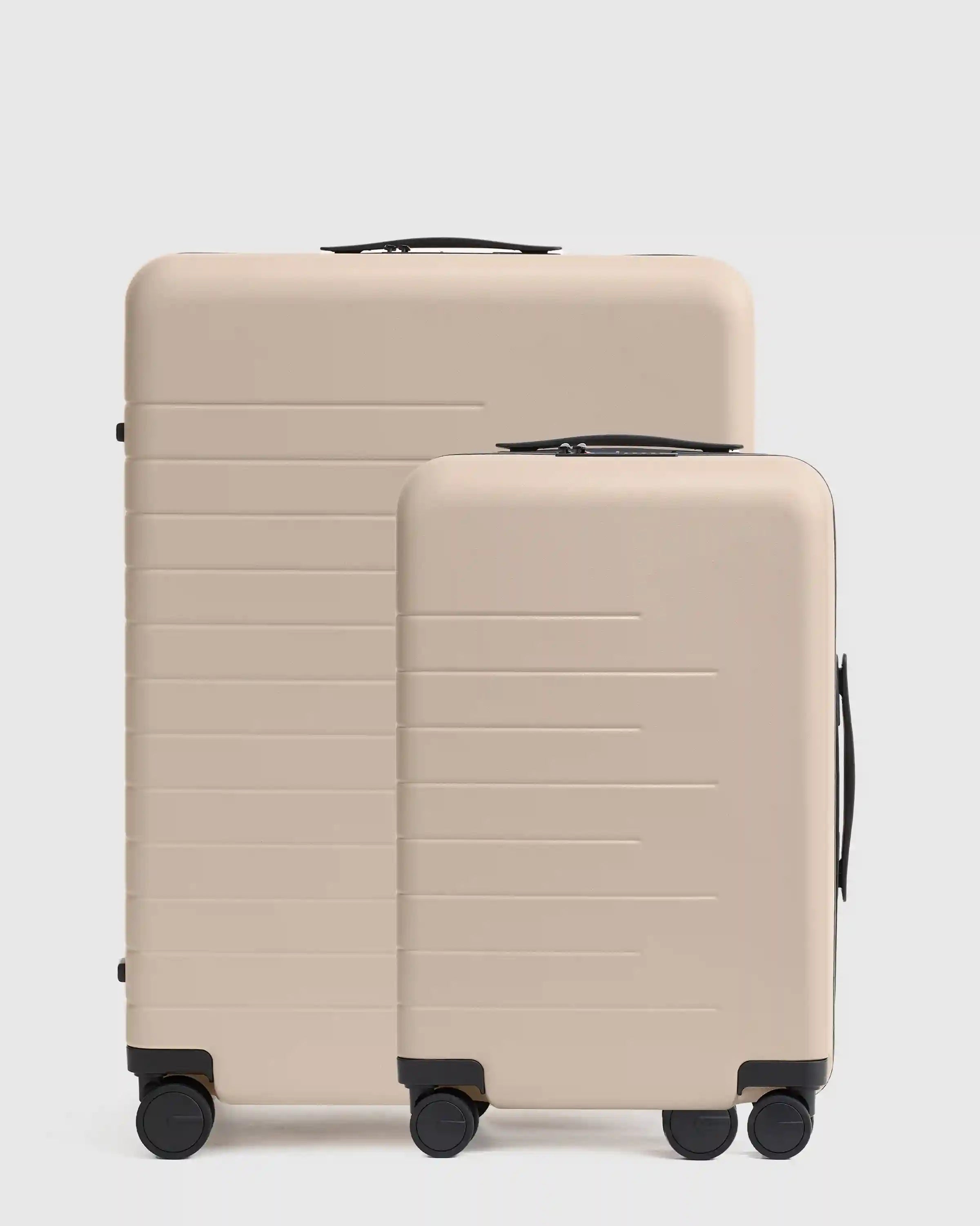 Expandable Small Carry-On & Large Check-In Suitcase Set