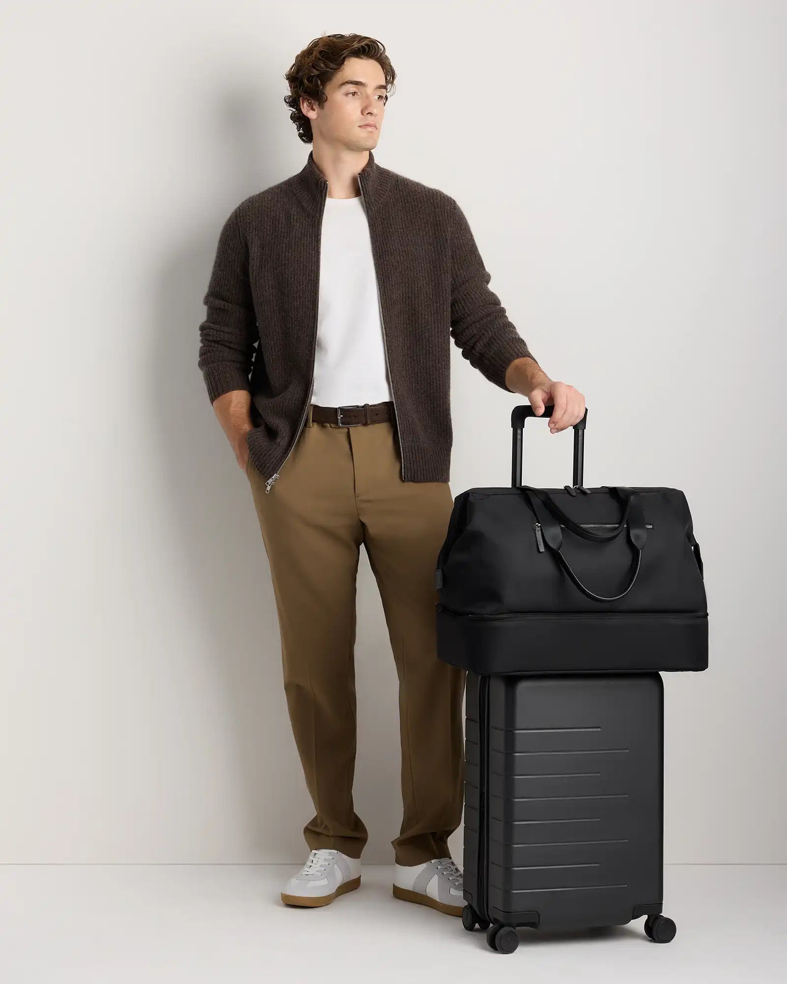 Voyage Nylon Dual Compartment Weekender