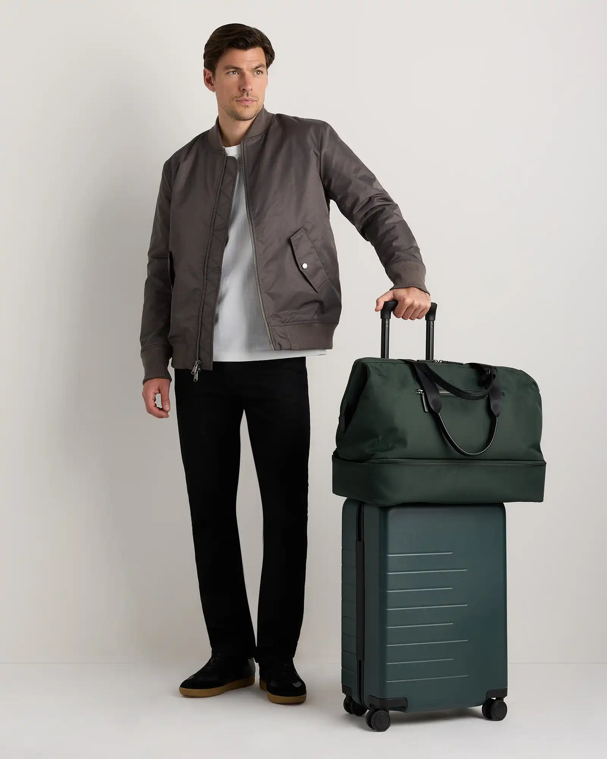 Voyage Nylon Dual Compartment Weekender